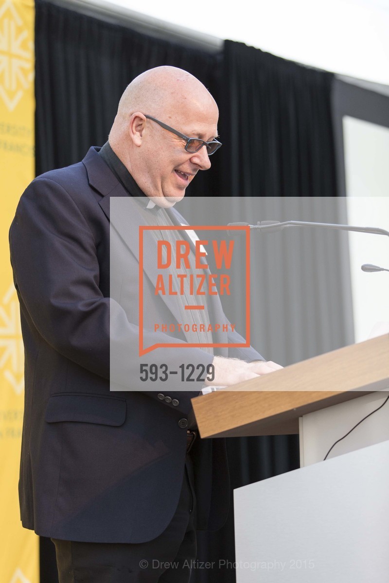 Father Donal Godfrey, USF California Prize Dinner, University of San Francisco. San Francisco, California, March 29th, 2015, Photo #593-1229 Father Donal Godfrey, Photo #593-1229