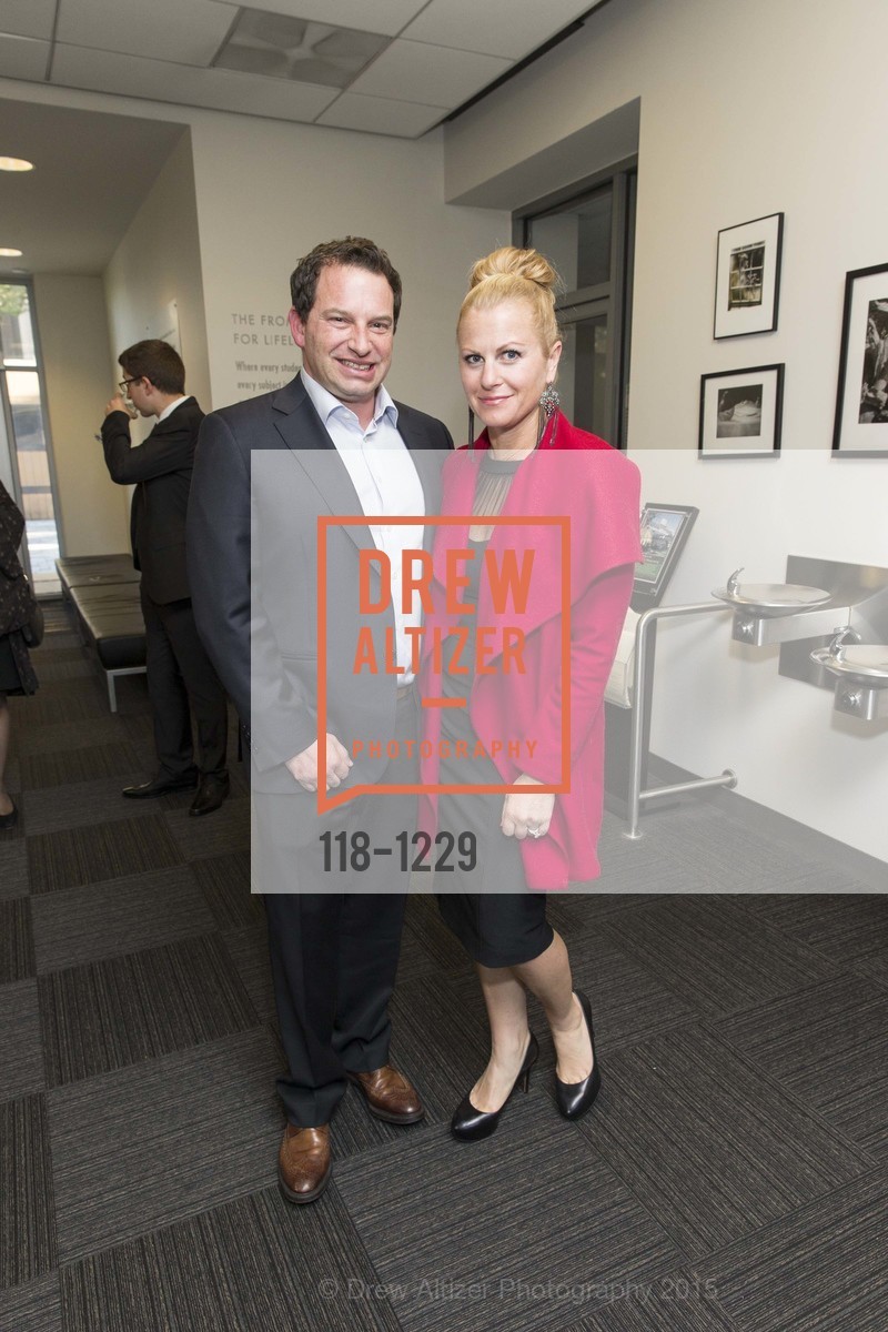 Evan Kletter, Alicia Kletter, USF California Prize Dinner, University of San Francisco. San Francisco, California, March 29th, 2015, Photo #118-1229 Evan Kletter, Alicia Kletter, Photo #118-1229
