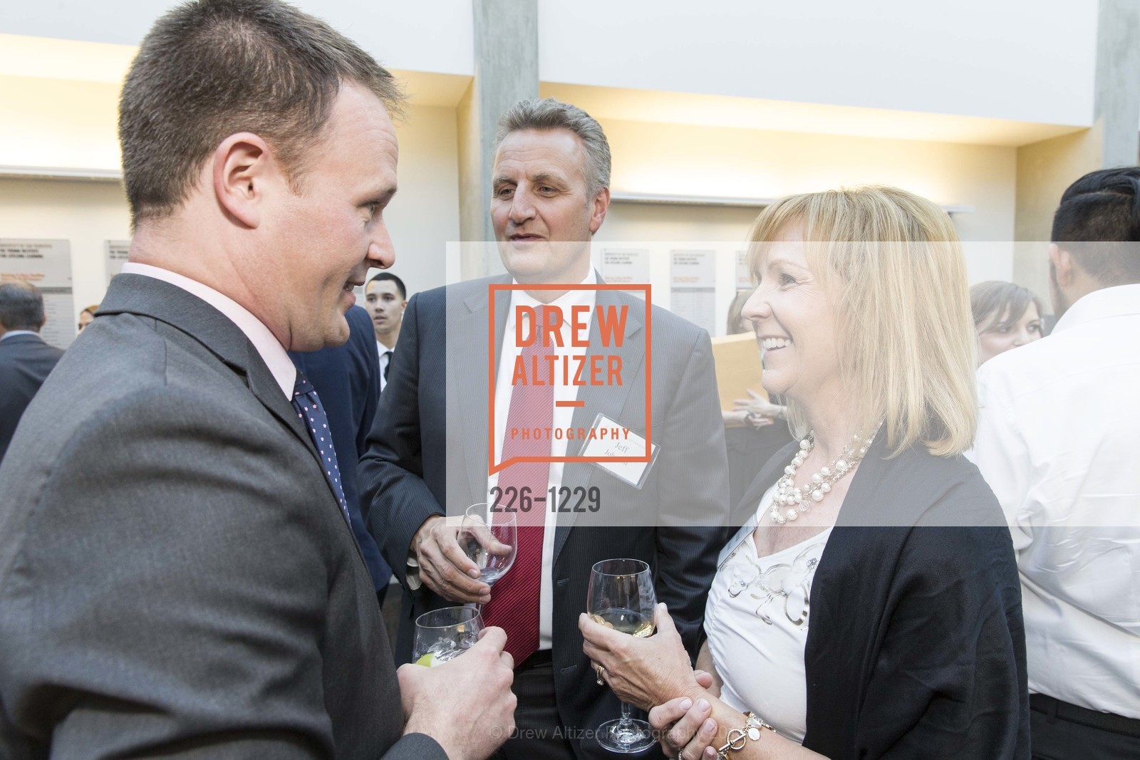 Kirk Seward, Jeff Johnson, Melissa Johnson, USF California Prize Dinner, University of San Francisco. San Francisco, California, March 29th, 2015, Photo #226-1229 Kirk Seward, Jeff Johnson, Melissa Johnson, Photo #226-1229