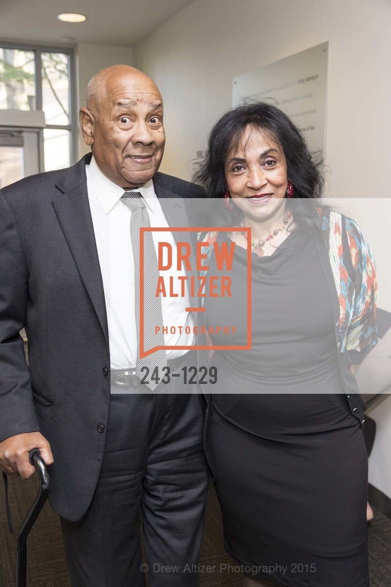Chuck Smith, Liz Cheeks, USF California Prize Dinner, University of San Francisco. San Francisco, California, March 29th, 2015, Photo #243-1229 Chuck Smith, Liz Cheeks, Photo #243-1229