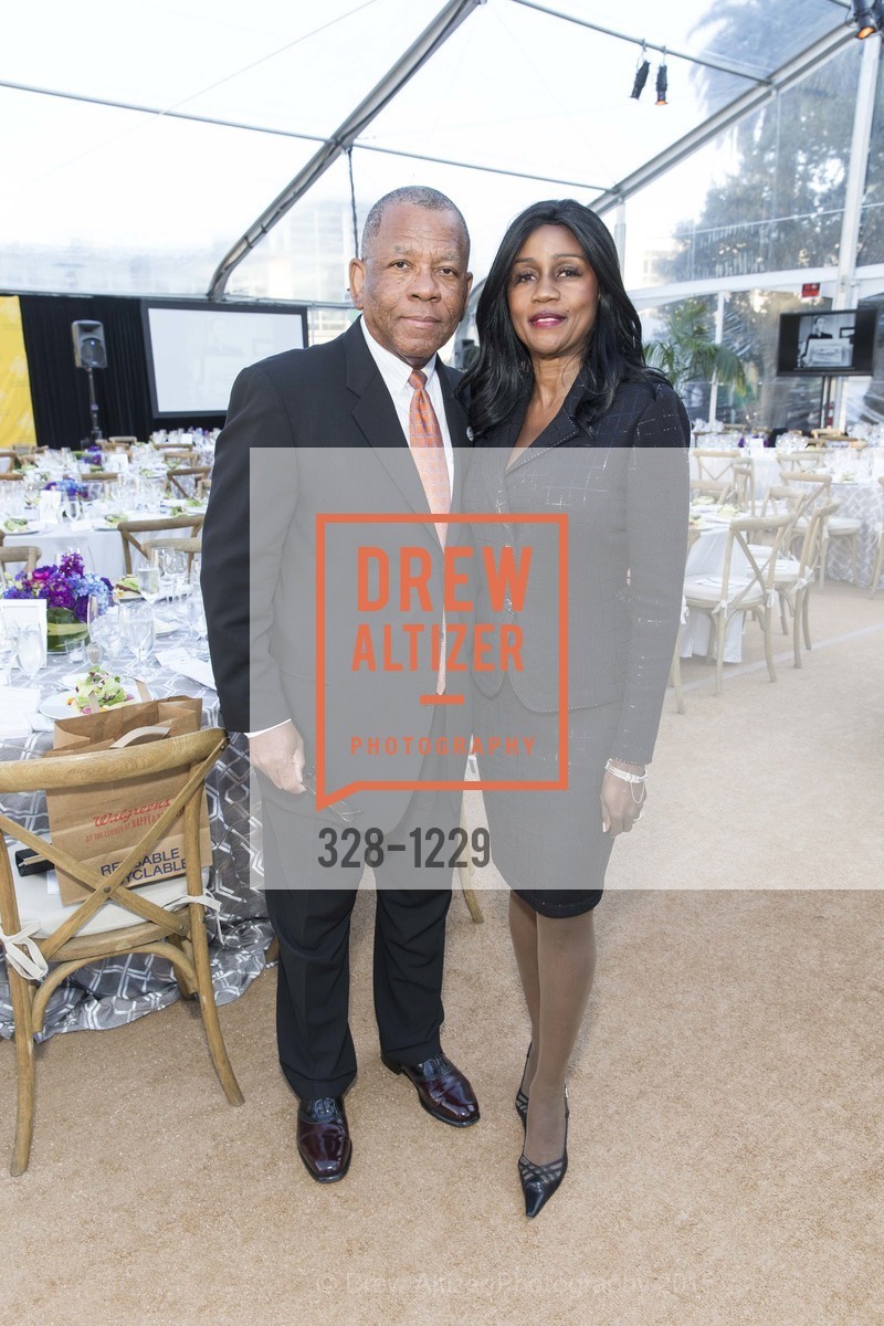 Wayne Ward, Cassandra Walls-Ward, USF California Prize Dinner, University of San Francisco. San Francisco, California, March 29th, 2015, Photo #328-1229 Wayne Ward, Cassandra Walls-Ward, Photo #328-1229