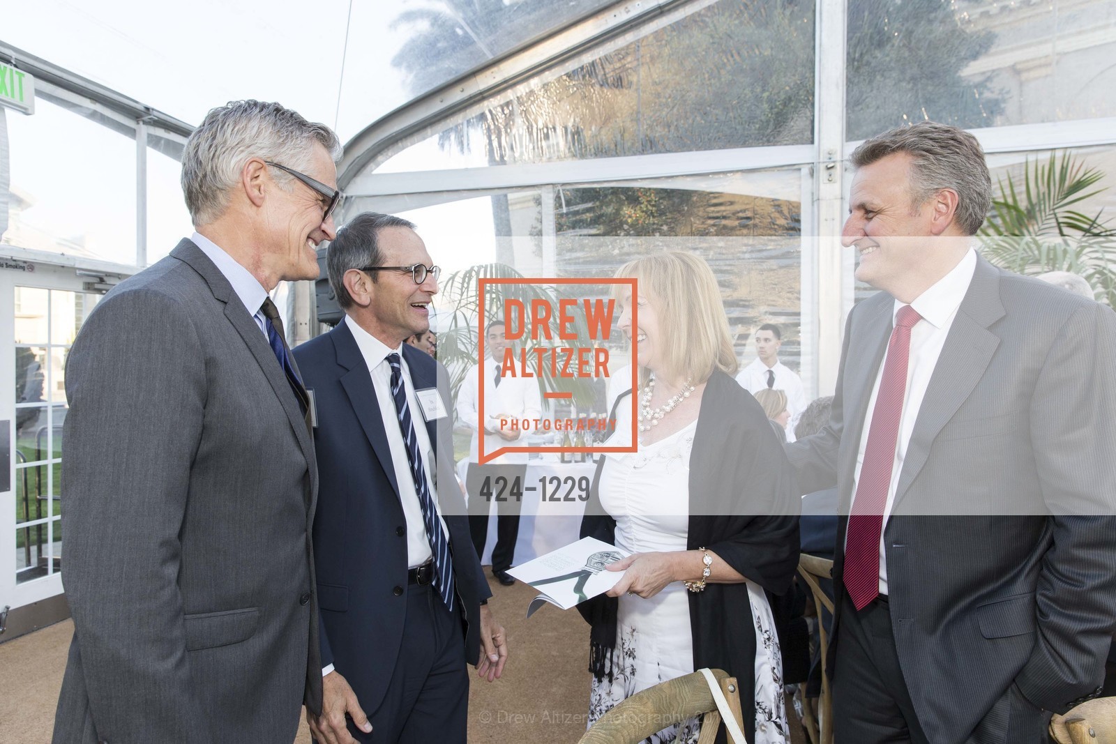 Tom Hansen, Ira Hirschfield, Melissa Johnson, Jeff Johnson, USF California Prize Dinner, University of San Francisco. San Francisco, California, March 29th, 2015, Photo #424-1229 Tom Hansen, Ira Hirschfield, Melissa Johnson, Jeff Johnson, Photo #424-1229