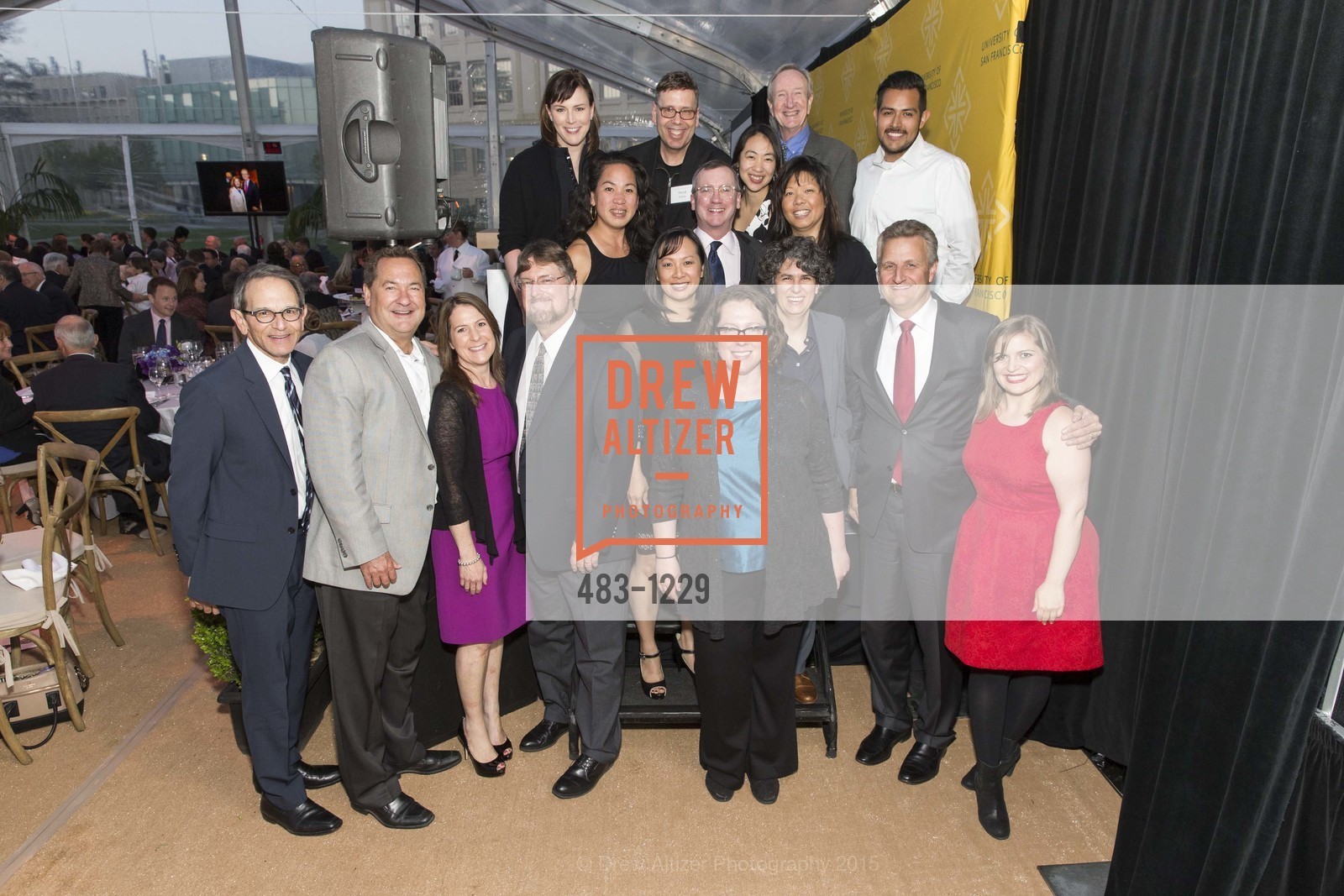 Group Picture, USF California Prize Dinner, University of San Francisco. San Francisco, California, March 29th, 2015, Photo #483-1229 Group Picture, Photo #483-1229
