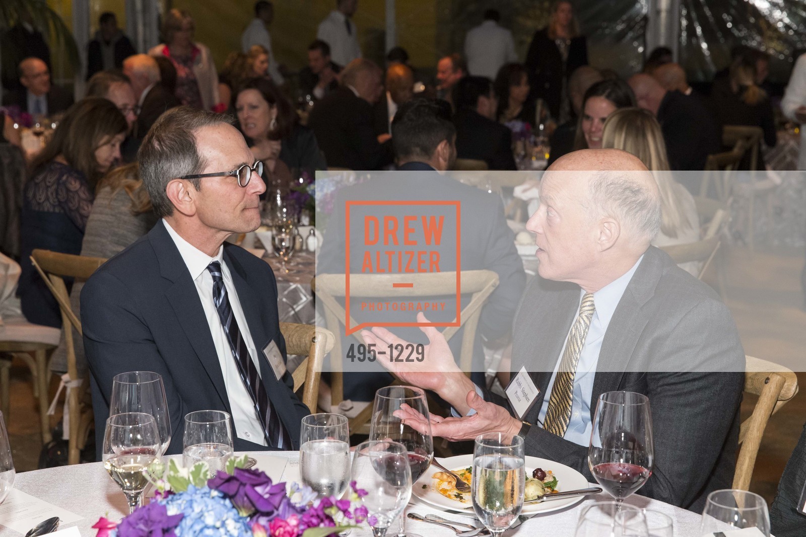 Ira Hirschbaum, Rabbi Stephen Pearce, USF California Prize Dinner, University of San Francisco. San Francisco, California, March 29th, 2015, Photo #495-1229 Ira Hirschbaum, Rabbi Stephen Pearce, Photo #495-1229