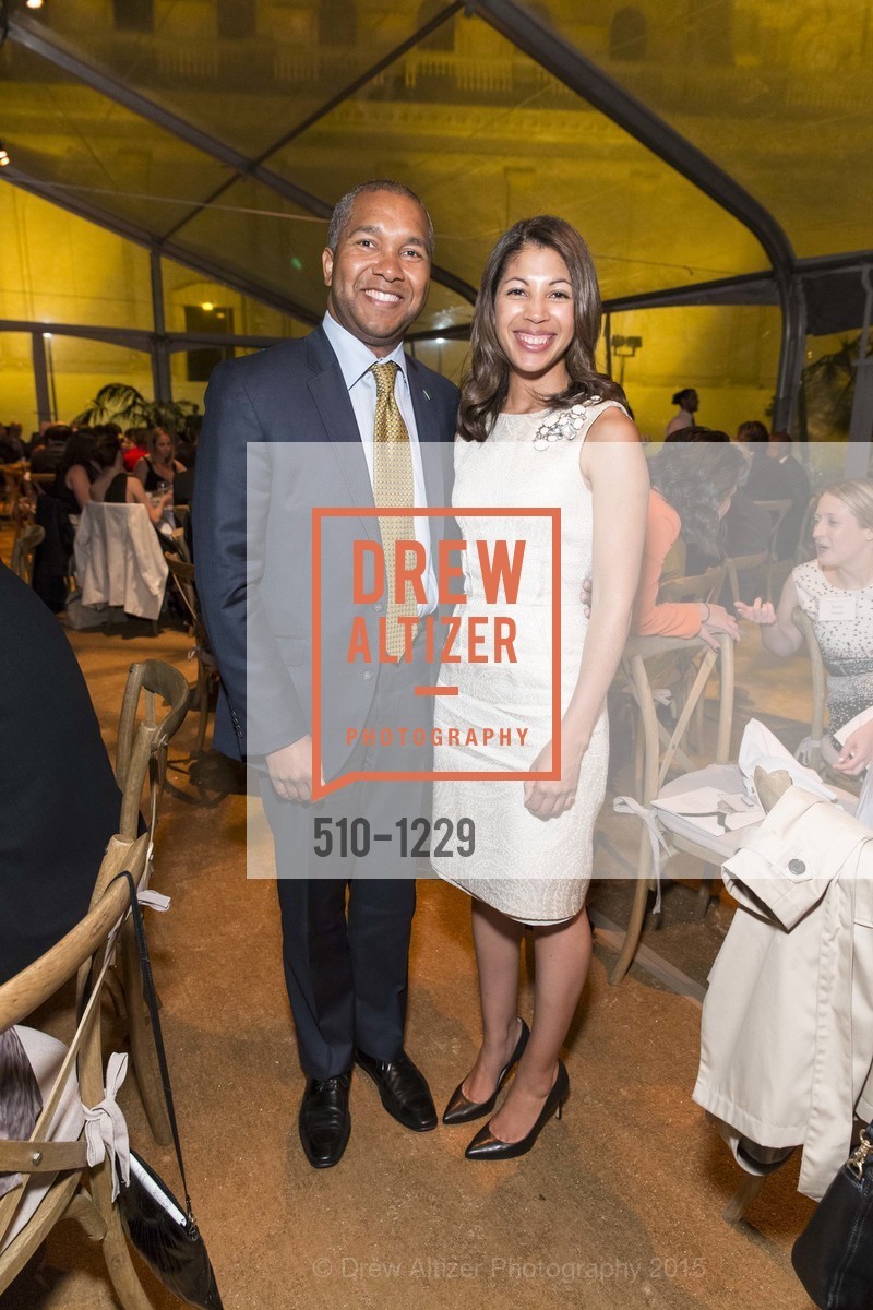 Preston Walton, Danielle Hinton, USF California Prize Dinner, University of San Francisco. San Francisco, California, March 29th, 2015, Photo #510-1229 Preston Walton, Danielle Hinton, Photo #510-1229