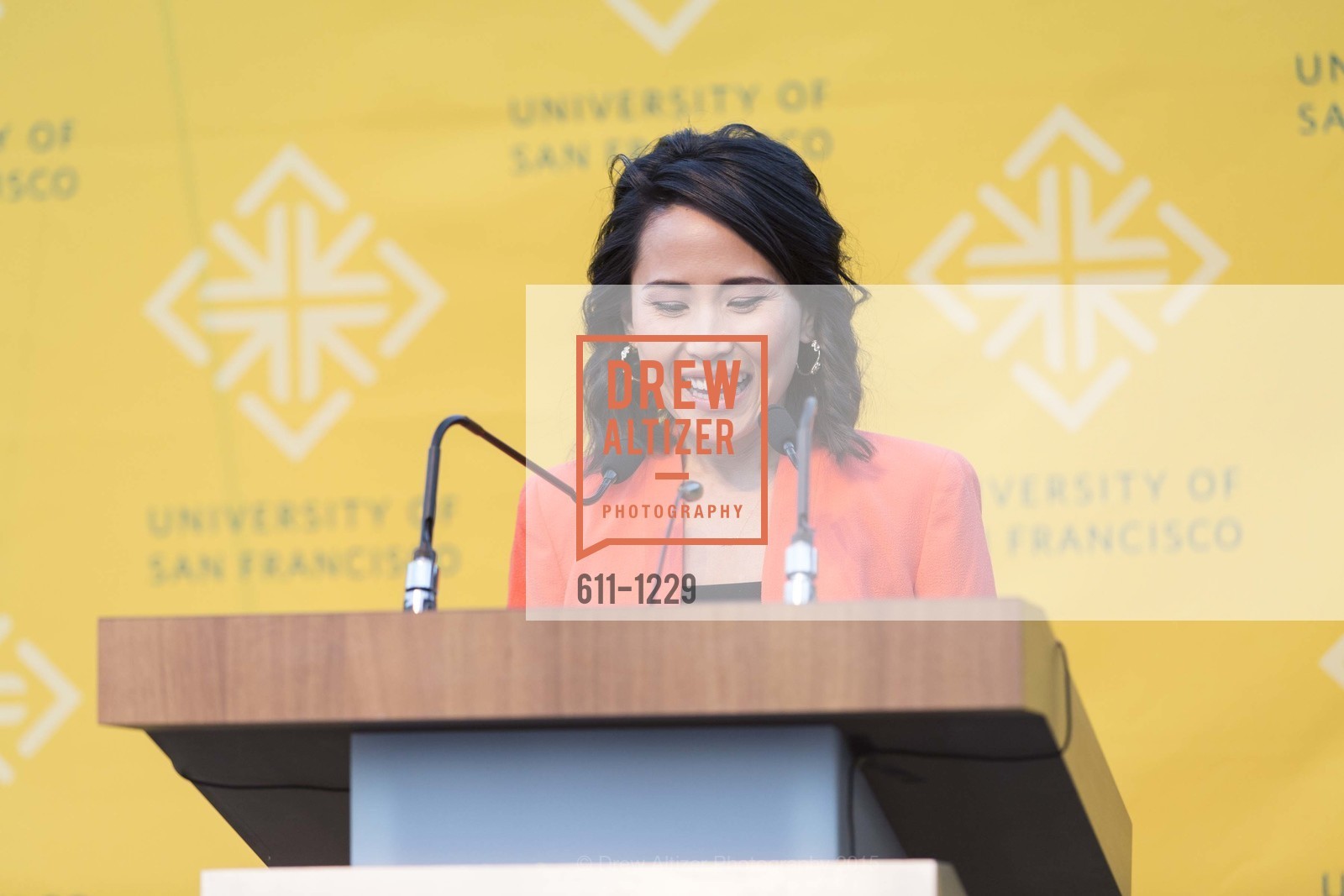 Vicky Nguyen, USF California Prize Dinner, University of San Francisco. San Francisco, California, March 29th, 2015, Photo #611-1229 Vicky Nguyen, Photo #611-1229