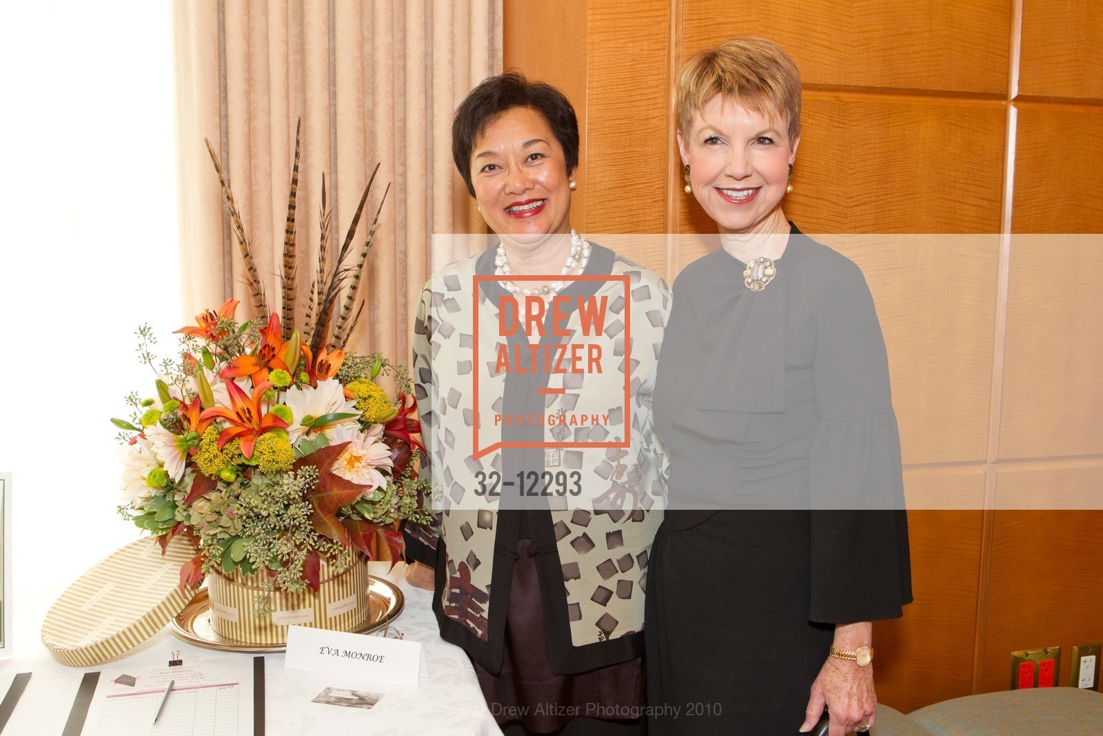 Eva Monroe, Martha Woollomes, HAUTE HATS: The San Francisco Garden Club annual luncheon Benefit, US, October 29th, 2010, Photo #32-12293 Eva Monroe, Martha Woollomes, Photo #32-12293