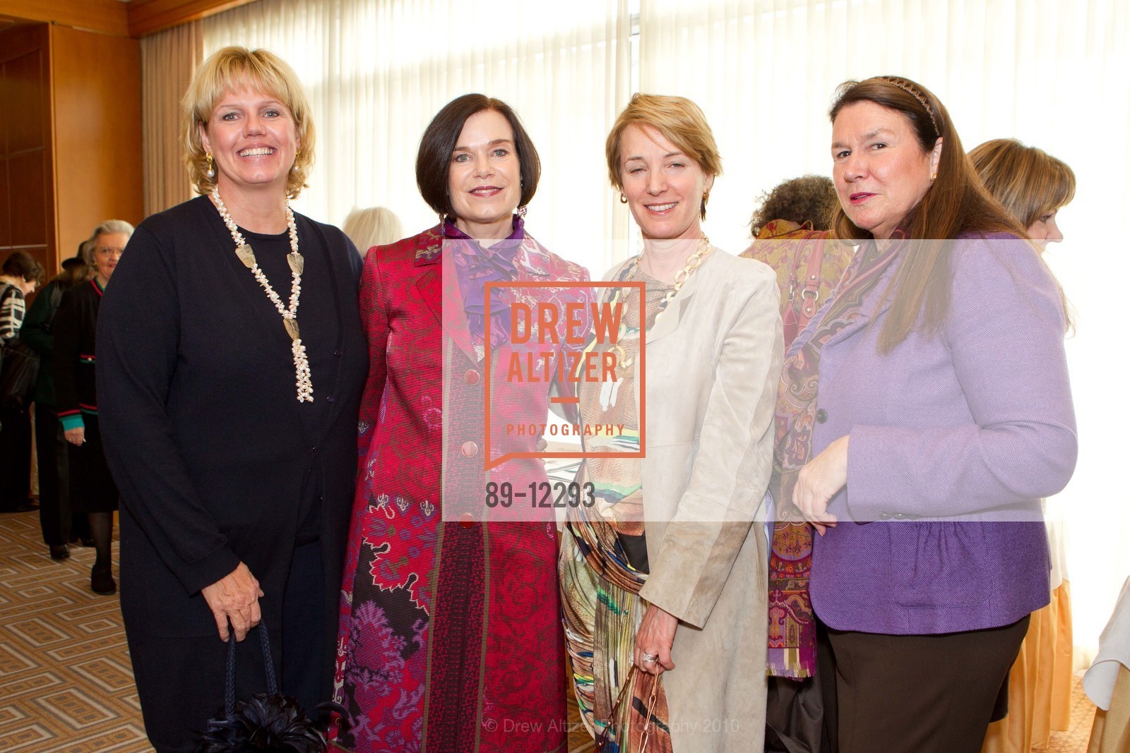 Ann Simon, Lucy Buchanan, Julie Newhall, Candy Cravens, HAUTE HATS: The San Francisco Garden Club annual luncheon Benefit, US, October 29th, 2010, Photo #89-12293 Ann Simon, Lucy Buchanan, Julie Newhall, Candy Cravens, Photo #89-12293