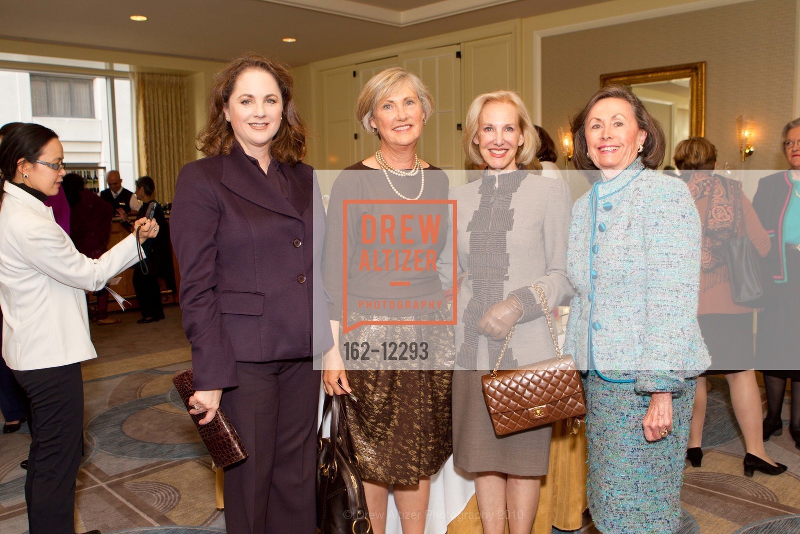 Lisa Harris, Jane Cooper, Alex Leitstein, Pat Bondesen-Smith, HAUTE HATS: The San Francisco Garden Club annual luncheon Benefit, US, October 29th, 2010, Photo #162-12293 Lisa Harris, Jane Cooper, Alex Leitstein, Pat Bondesen-Smith, Photo #162-12293