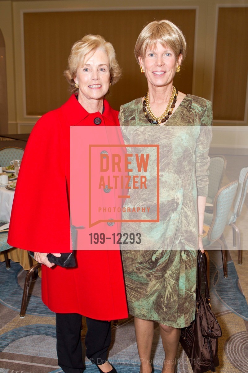 Carlin Anton, Vicky Johnston, HAUTE HATS: The San Francisco Garden Club annual luncheon Benefit, US, October 29th, 2010, Photo #199-12293 Carlin Anton, Vicky Johnston, Photo #199-12293