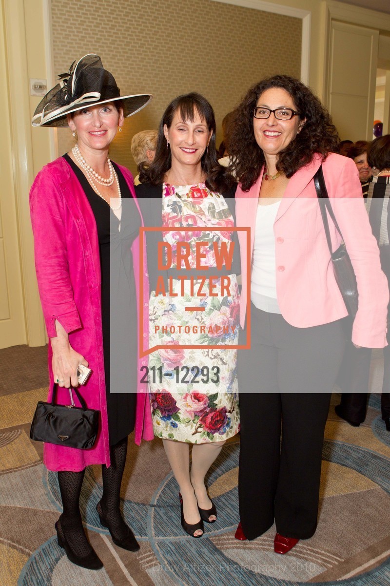 Karen Kahn, Nan Vinton Zimmerman, Elena Finestone, HAUTE HATS: The San Francisco Garden Club annual luncheon Benefit, US, October 29th, 2010, Photo #211-12293 Karen Kahn, Nan Vinton Zimmerman, Elena Finestone, Photo #211-12293