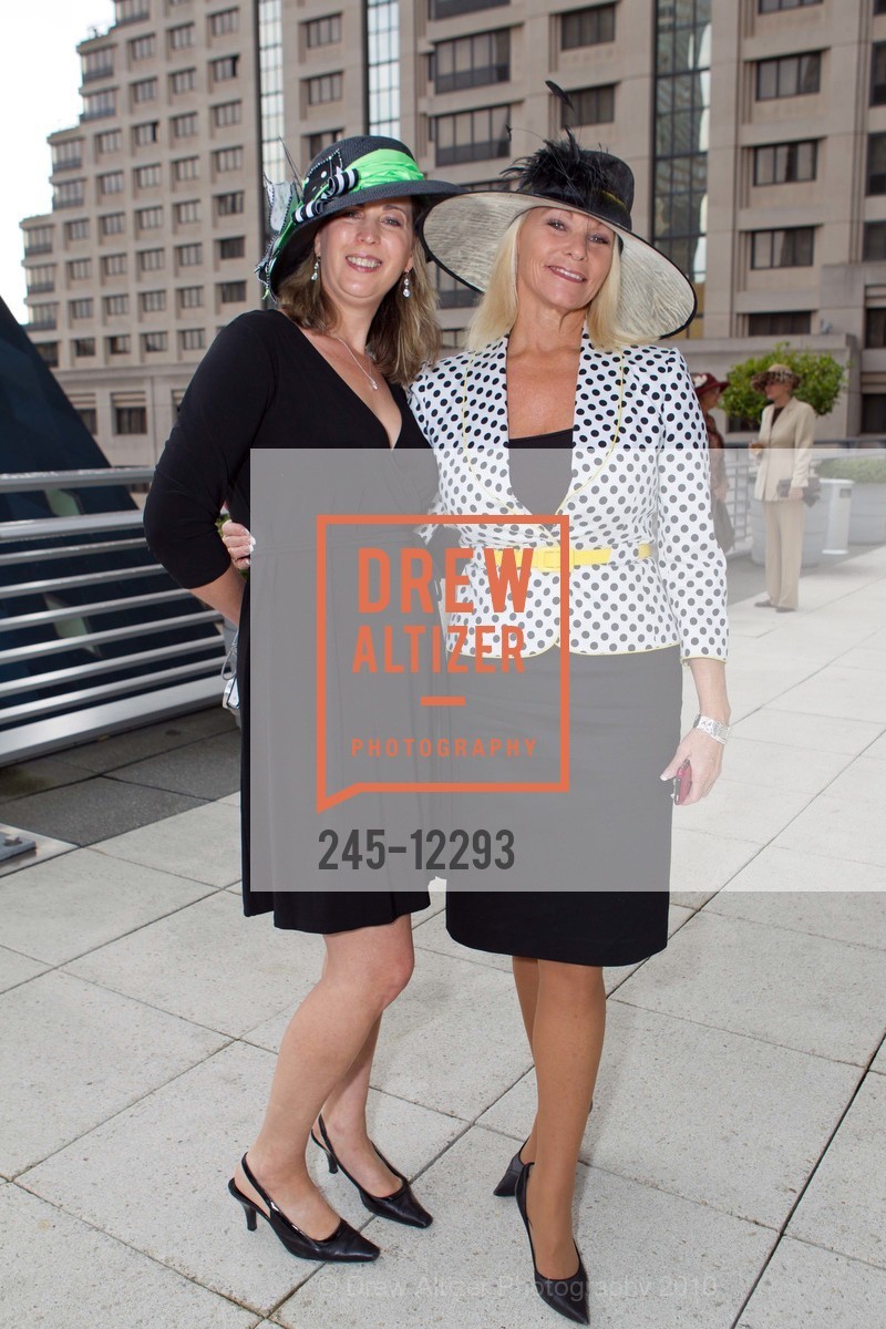 Gayle Tornberg, Janet Fox, HAUTE HATS: The San Francisco Garden Club annual luncheon Benefit, US, October 29th, 2010, Photo #245-12293 Gayle Tornberg, Janet Fox, Photo #245-12293