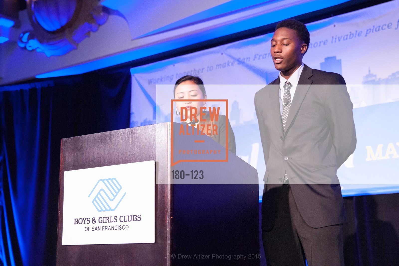 Aeris Velasco, Khari Brown, 2015 Boys and Girls Club Annual Gala, The Fairmont San Francisco. 950 Mason St, May 20th, 2015,Drew Altizer, Drew Altizer Photography, full-service agency, private events, San Francisco photographer, photographer california