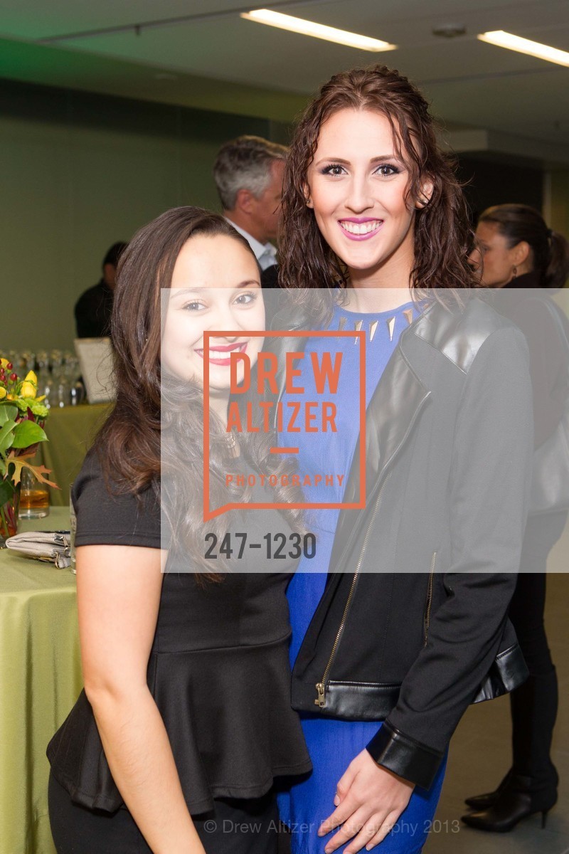 Sausha Gruca, Jenna Maslowski, USF California Prize for Service & the Common Good, University of San Francisco. San Francisco, California, October 29th, 2013, Photo #247-1230 Sausha Gruca, Jenna Maslowski, Photo #247-1230