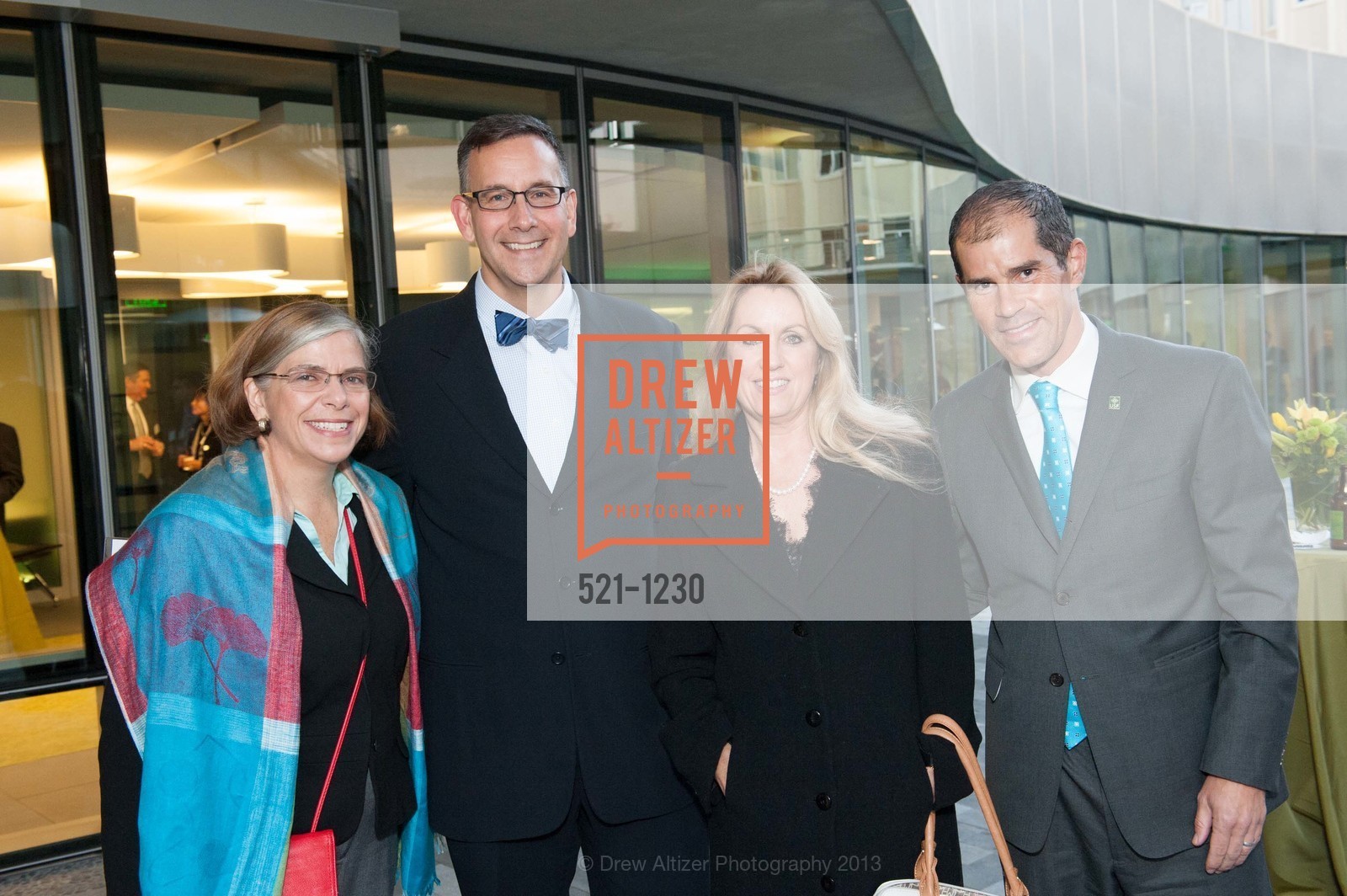 Elizabeth Hill, Peter Novak, Jenny Turbin, Chris Nicholson, USF California Prize for Service & the Common Good, University of San Francisco. San Francisco, California, October 29th, 2013, Photo #521-1230 Elizabeth Hill, Peter Novak, Jenny Turbin, Chris Nicholson, Photo #521-1230