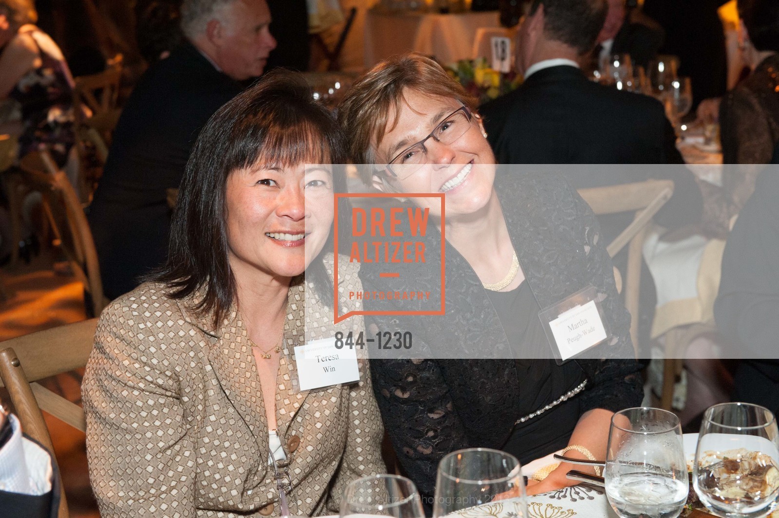 Teresa Win, Martha Peugh-Wade, USF California Prize for Service & the Common Good, University of San Francisco. San Francisco, California, October 29th, 2013, Photo #844-1230 Teresa Win, Martha Peugh-Wade, Photo #844-1230