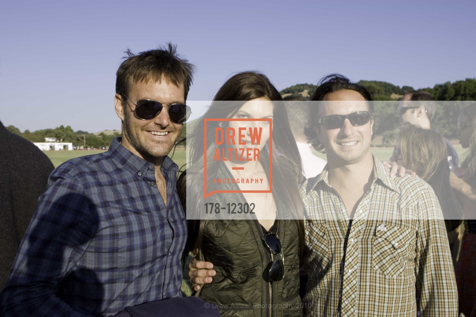 Will Forte, Shayla Freyer, John Bickford, Cerro Pampa 6th Annual Oyster Cup, US, August 10th, 2010, Photo #178-12302 Will Forte, Shayla Freyer, John Bickford, Photo #178-12302