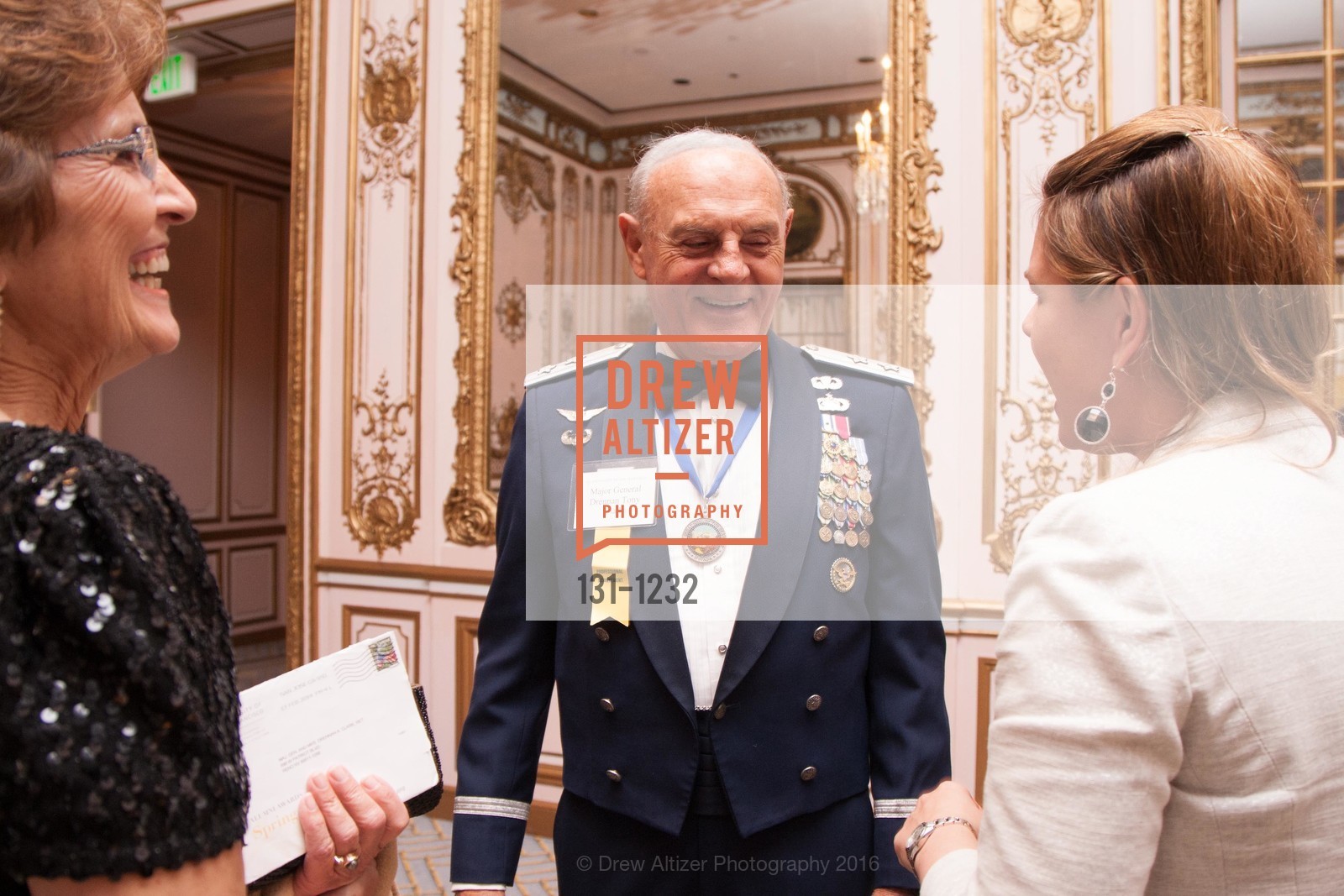 Major General Drennan Tony Clark, USF Alumni Awards Gala, Fairmont Hotel. San Francisco, California, May 25th, 2016, Photo #131-1232 Major General Drennan Tony Clark, Photo #131-1232