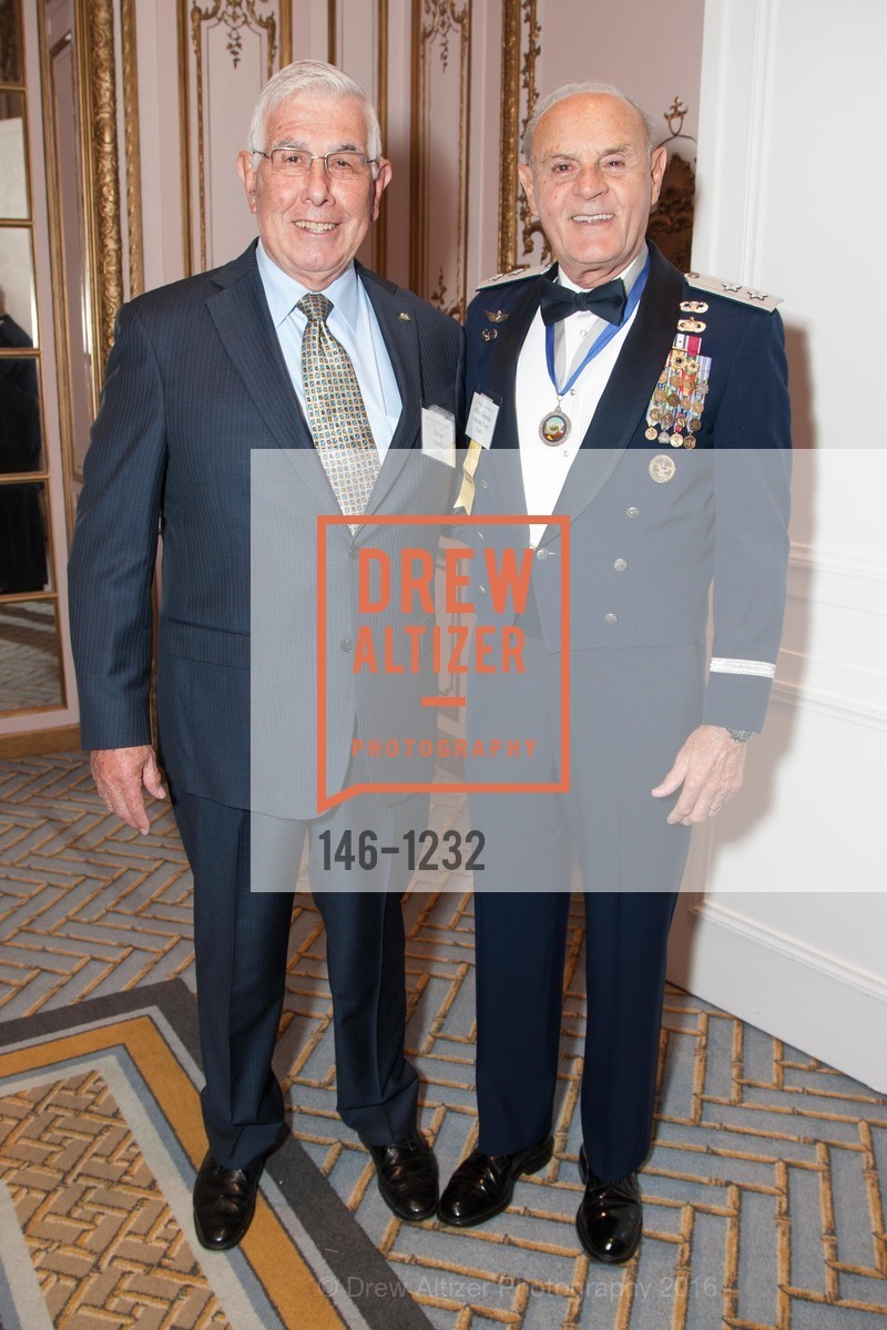 Javier Carrillo, Major General Drennan Tony Clark, USF Alumni Awards Gala, Fairmont Hotel. San Francisco, California, May 25th, 2016, Photo #146-1232 Javier Carrillo, Major General Drennan Tony Clark, Photo #146-1232