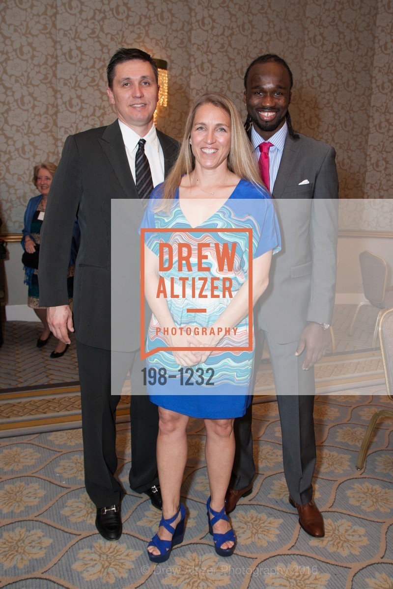 Rex Walters with Deanna Walters and Jerome Gumbs