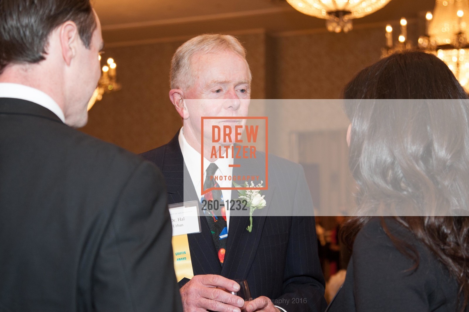Hal Urban, USF Alumni Awards Gala, Fairmont Hotel. San Francisco, California, May 25th, 2016, Photo #260-1232 Hal Urban, Photo #260-1232