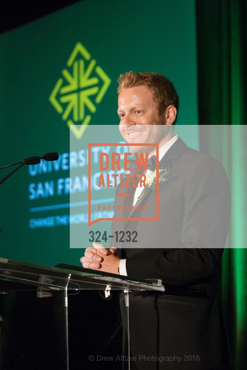 Jay Dillon, USF Alumni Awards Gala, Fairmont Hotel. San Francisco, California, May 25th, 2016, Photo #324-1232 Jay Dillon, Photo #324-1232