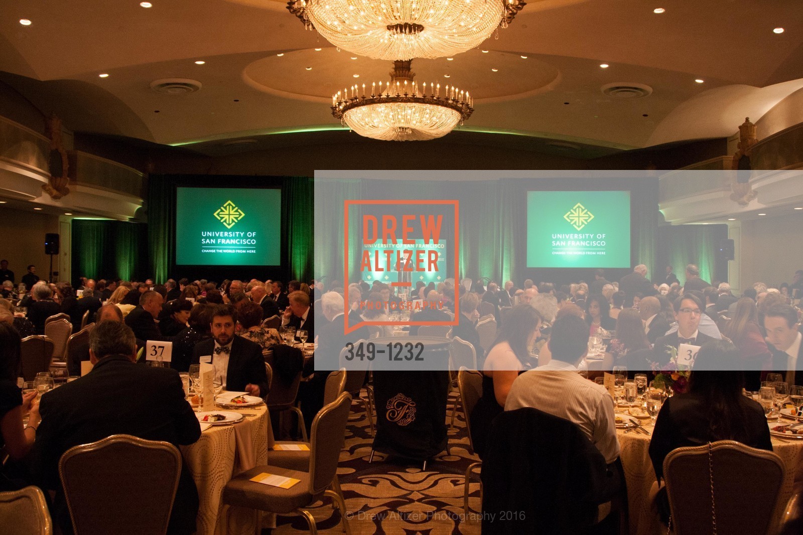 Atmosphere, USF Alumni Awards Gala, Fairmont Hotel. San Francisco, California, May 25th, 2016, Photo #349-1232 Atmosphere, Photo #349-1232