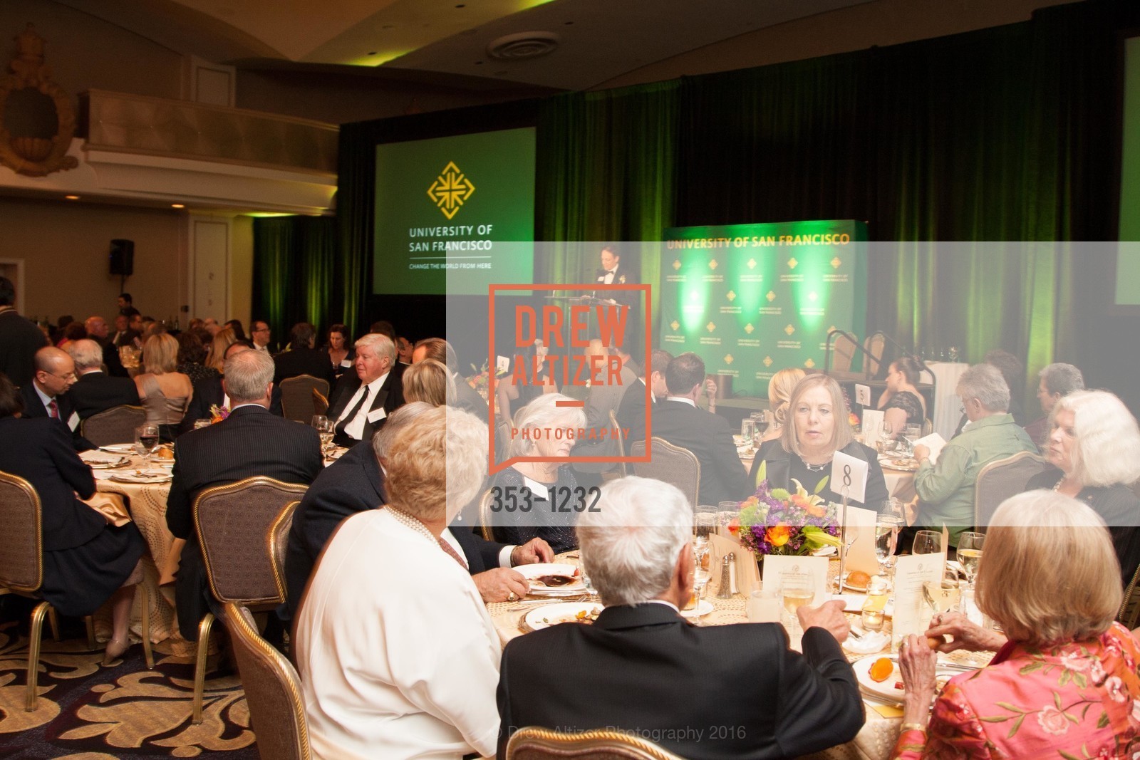 Atmosphere, USF Alumni Awards Gala, Fairmont Hotel. San Francisco, California, May 25th, 2016, Photo #353-1232 Atmosphere, Photo #353-1232