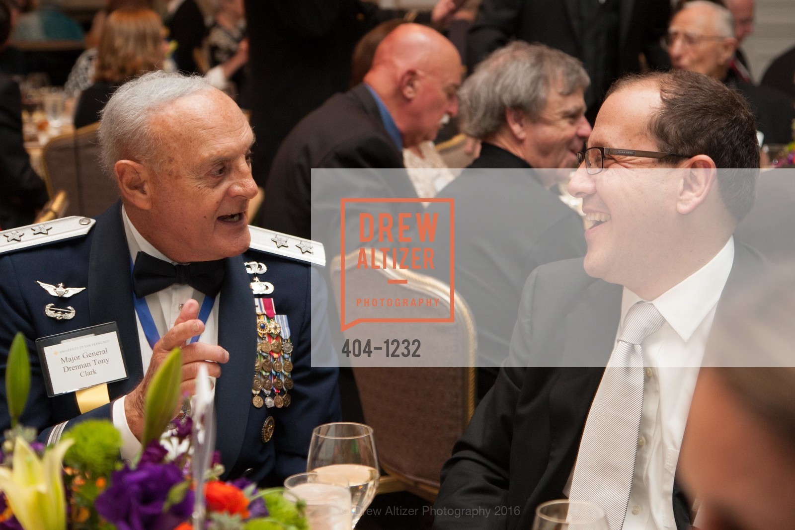 Major General Drennan Tony Clark, USF Alumni Awards Gala, Fairmont Hotel. San Francisco, California, May 25th, 2016, Photo #404-1232 Major General Drennan Tony Clark, Photo #404-1232