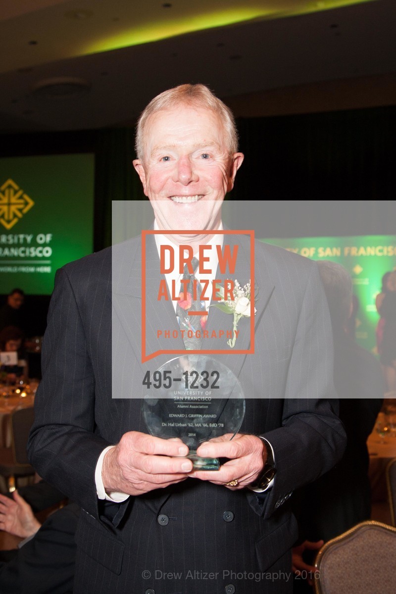 Hal Urban, USF Alumni Awards Gala, Fairmont Hotel. San Francisco, California, May 25th, 2016, Photo #495-1232 Hal Urban, Photo #495-1232
