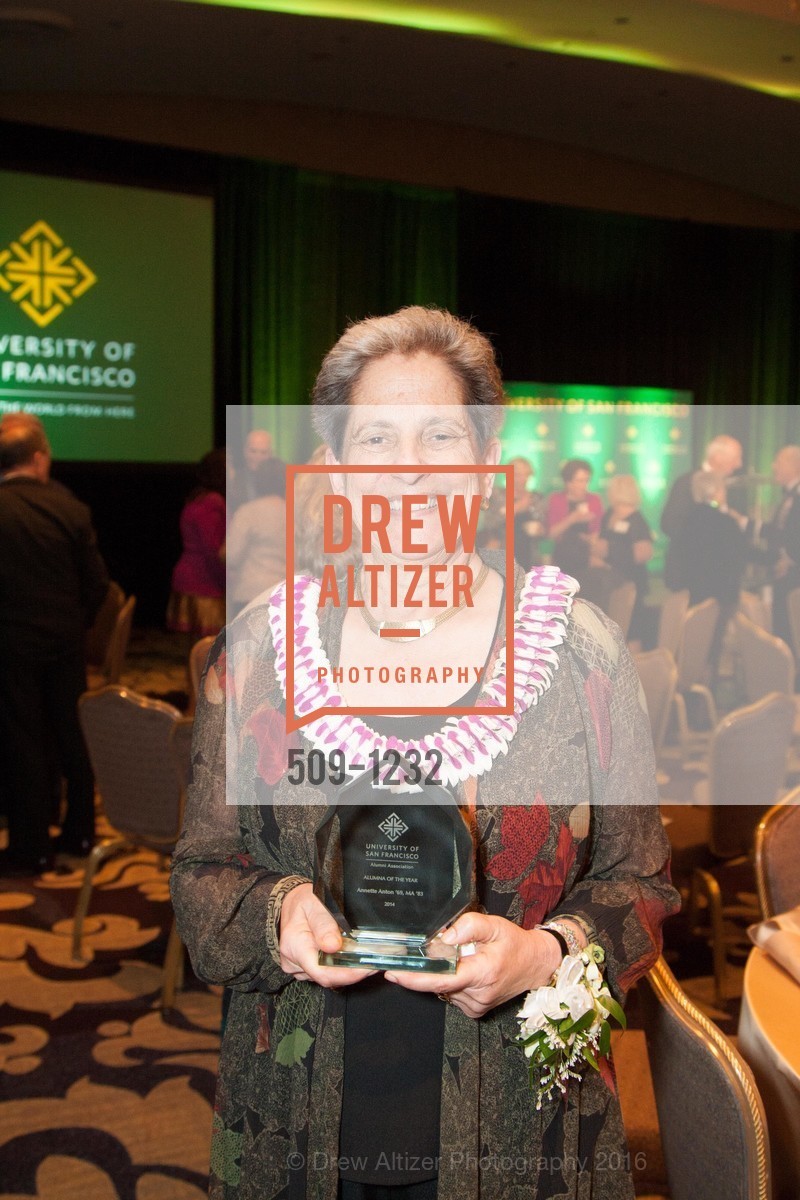Annette Anton, USF Alumni Awards Gala, Fairmont Hotel. San Francisco, California, May 25th, 2016, Photo #509-1232 Annette Anton, Photo #509-1232