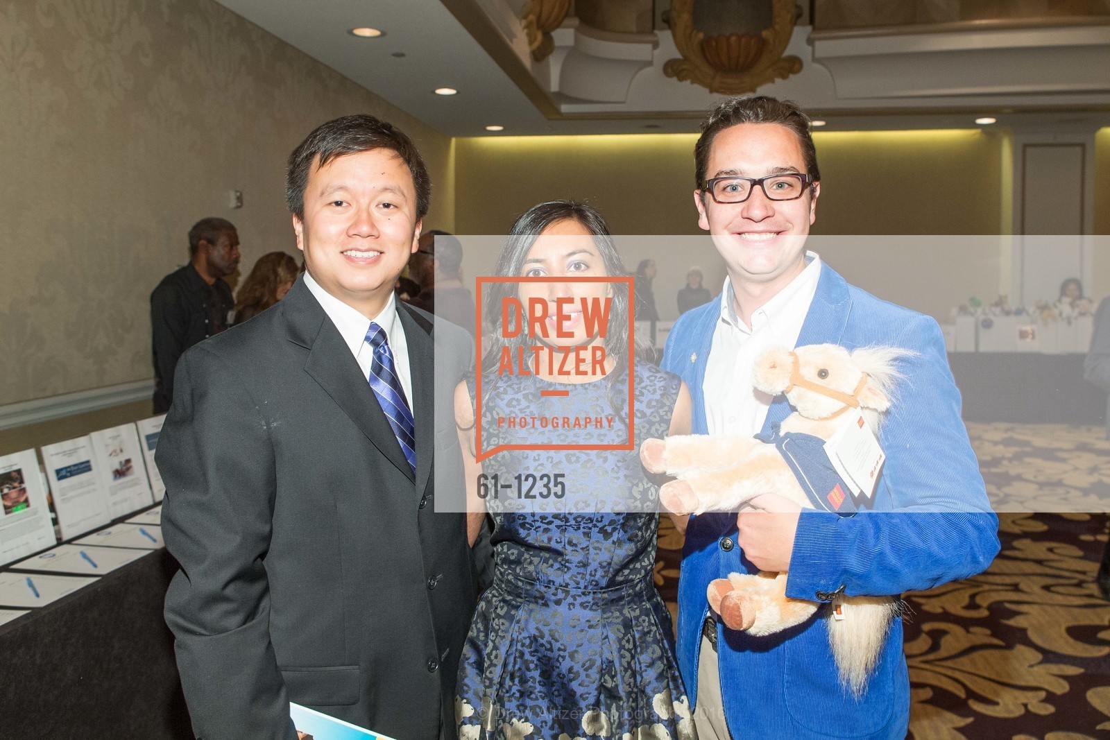 Alan Chang, Nisha Trivedi, Christopher Wiseman, Petchitecture: PAWS' 21st Fundraising Event, The Fairmont, San Francisco, May 25th, 2016, Photo #61-1235 Alan Chang, Nisha Trivedi, Christopher Wiseman, Photo #61-1235