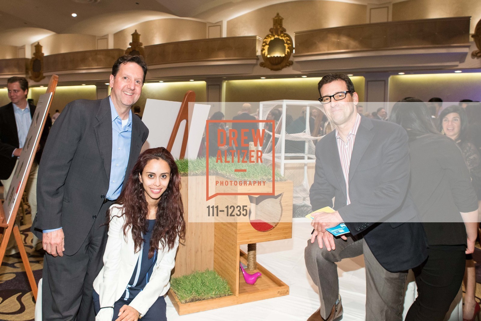 Robert Razzo, Raya Alavi, Randy Potter, Petchitecture: PAWS' 21st Fundraising Event, The Fairmont, San Francisco, May 25th, 2016, Photo #111-1235 Robert Razzo, Raya Alavi, Randy Potter, Photo #111-1235