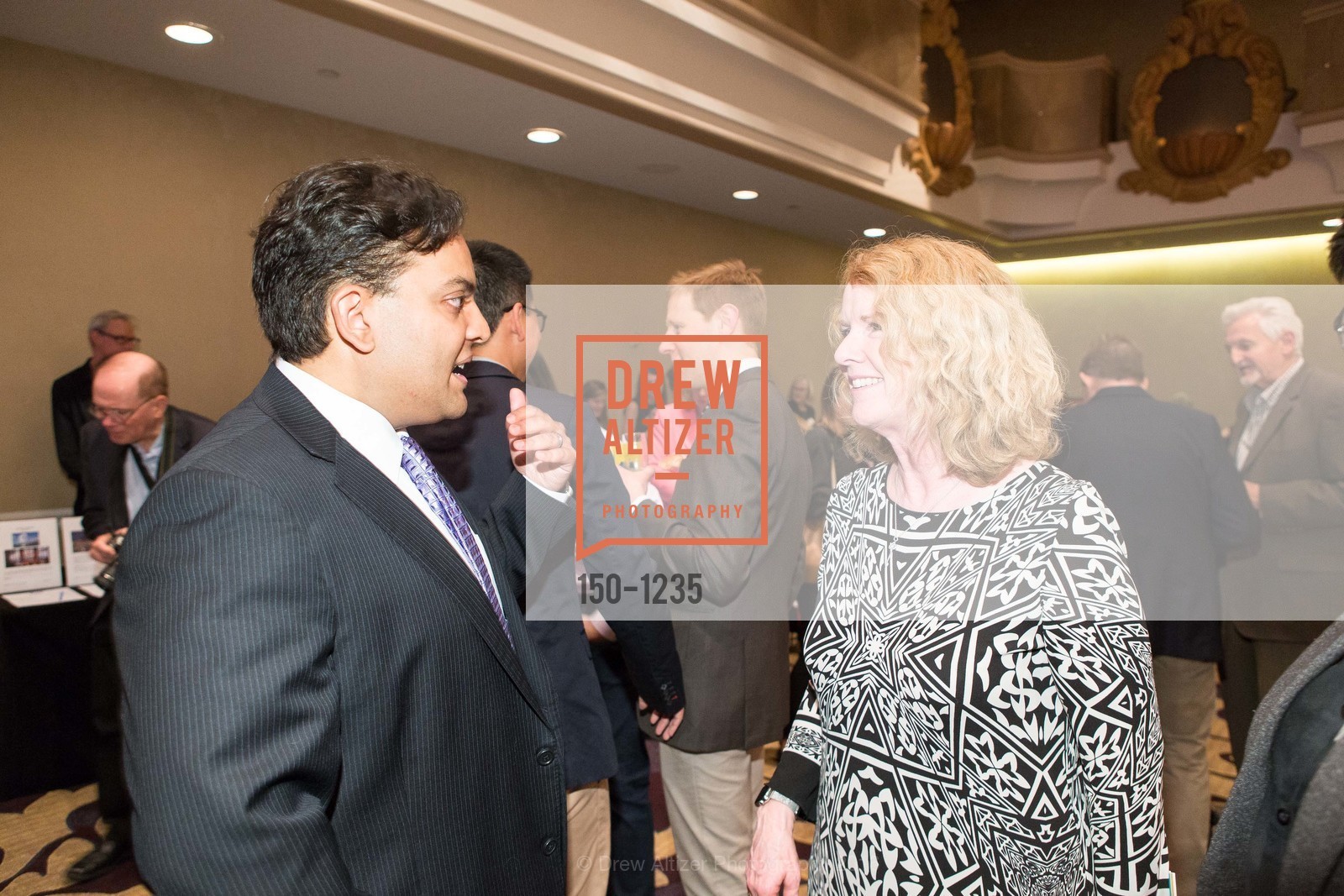 Kaushik Roy, Marian Goodell, Petchitecture: PAWS' 21st Fundraising Event, The Fairmont, San Francisco, May 25th, 2016, Photo #150-1235 Kaushik Roy, Marian Goodell, Photo #150-1235