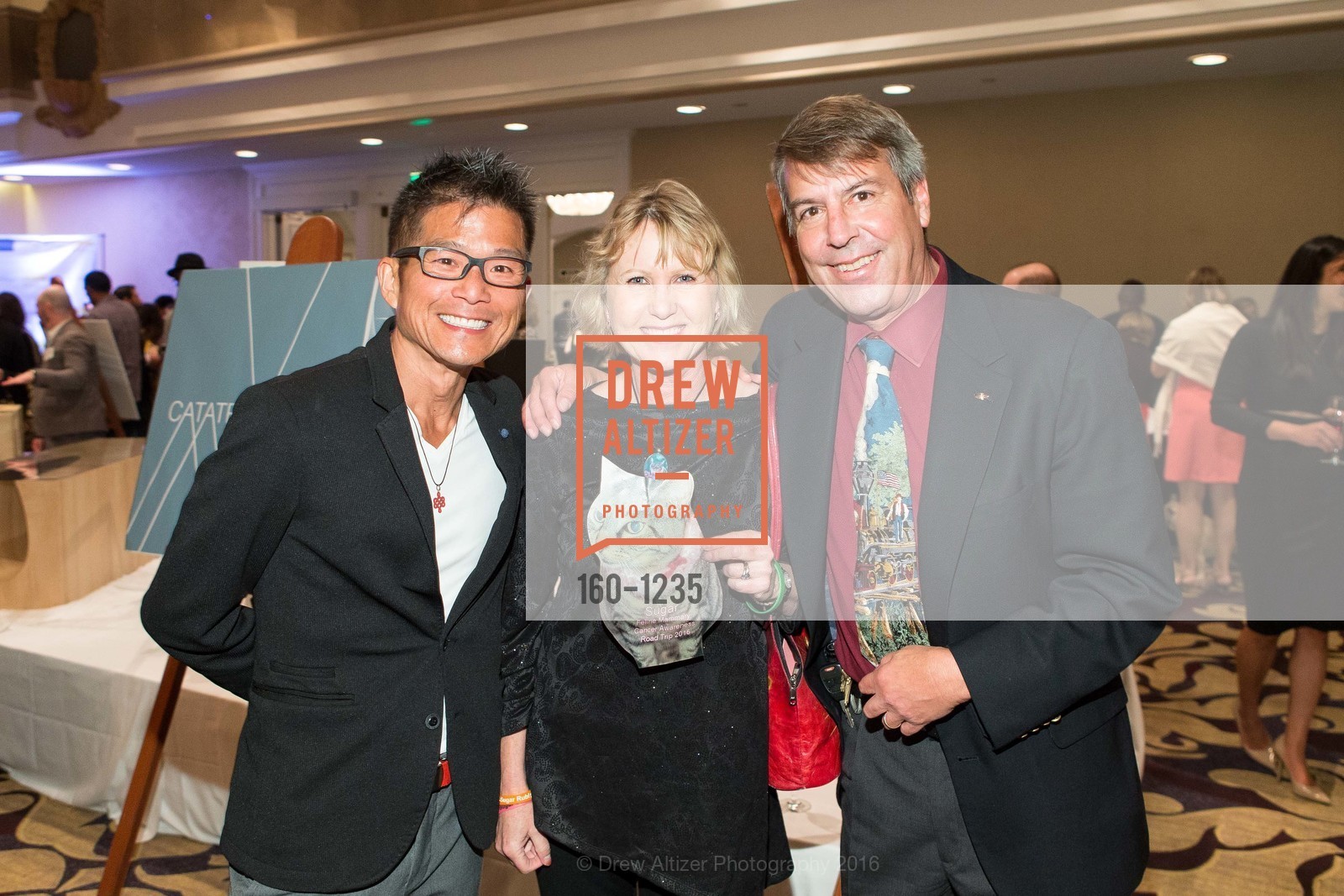 Calvin Lum, Jeanette Cereske, Bill Cereske, Petchitecture: PAWS' 21st Fundraising Event, The Fairmont, San Francisco, May 25th, 2016, Photo #160-1235 Calvin Lum, Jeanette Cereske, Bill Cereske, Photo #160-1235