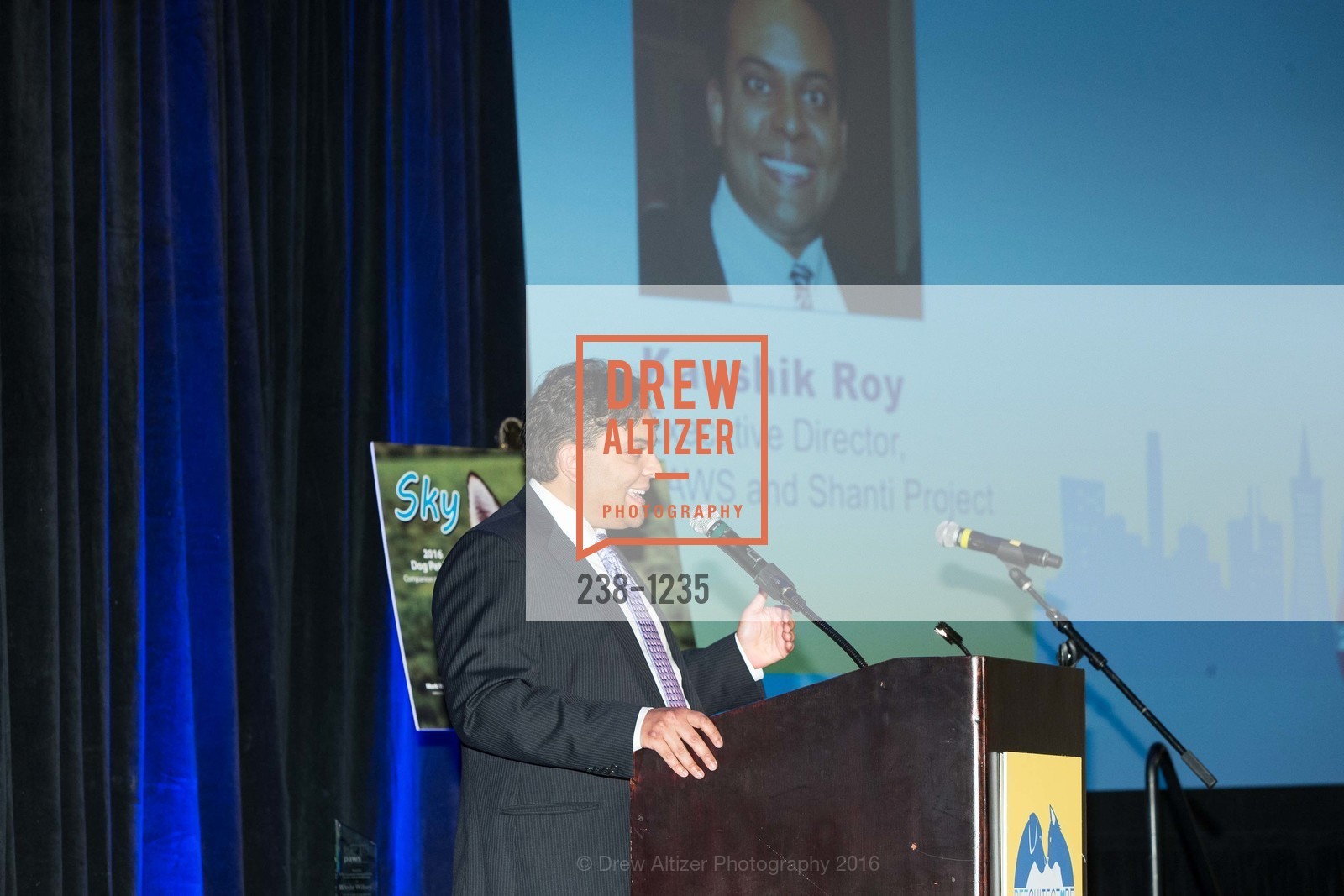 Kaushik Roy, Petchitecture: PAWS' 21st Fundraising Event, The Fairmont, San Francisco, May 25th, 2016, Photo #238-1235 Kaushik Roy, Photo #238-1235