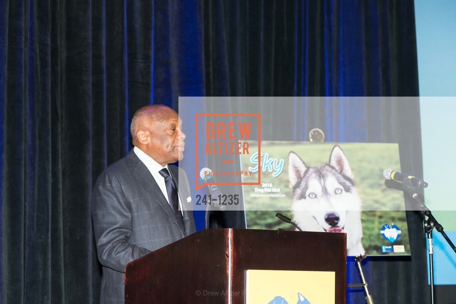 Willie Brown, Petchitecture: PAWS' 21st Fundraising Event, The Fairmont, San Francisco, May 25th, 2016, Photo #241-1235 Willie Brown, Photo #241-1235