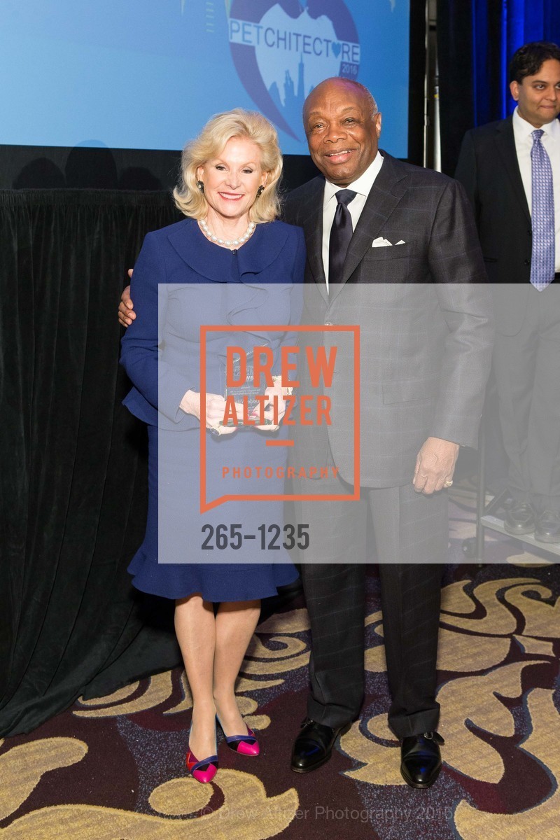 Dede Wilsey, Willie Brown, Petchitecture: PAWS' 21st Fundraising Event, The Fairmont, San Francisco, May 25th, 2016, Photo #265-1235 Dede Wilsey, Willie Brown, Photo #265-1235