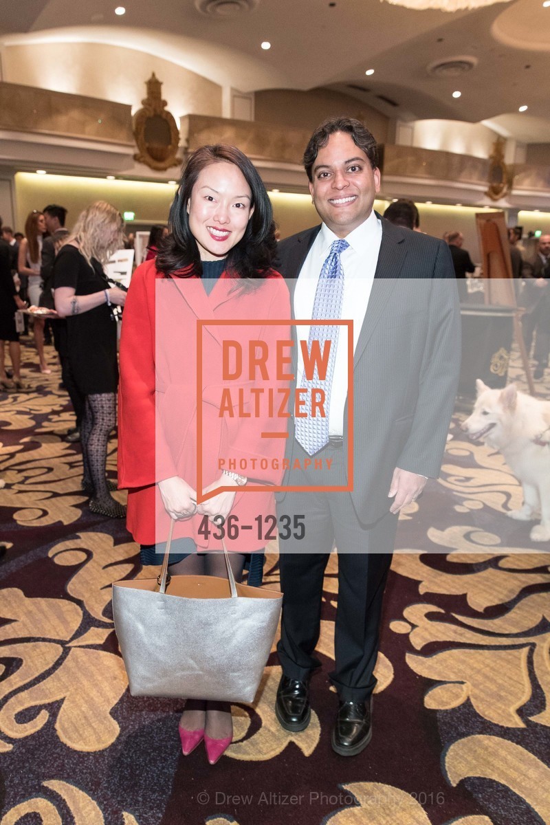 Jane Kim, Kaushik Roy, Petchitecture: PAWS' 21st Fundraising Event, The Fairmont, San Francisco, May 25th, 2016, Photo #436-1235 Jane Kim, Kaushik Roy, Photo #436-1235