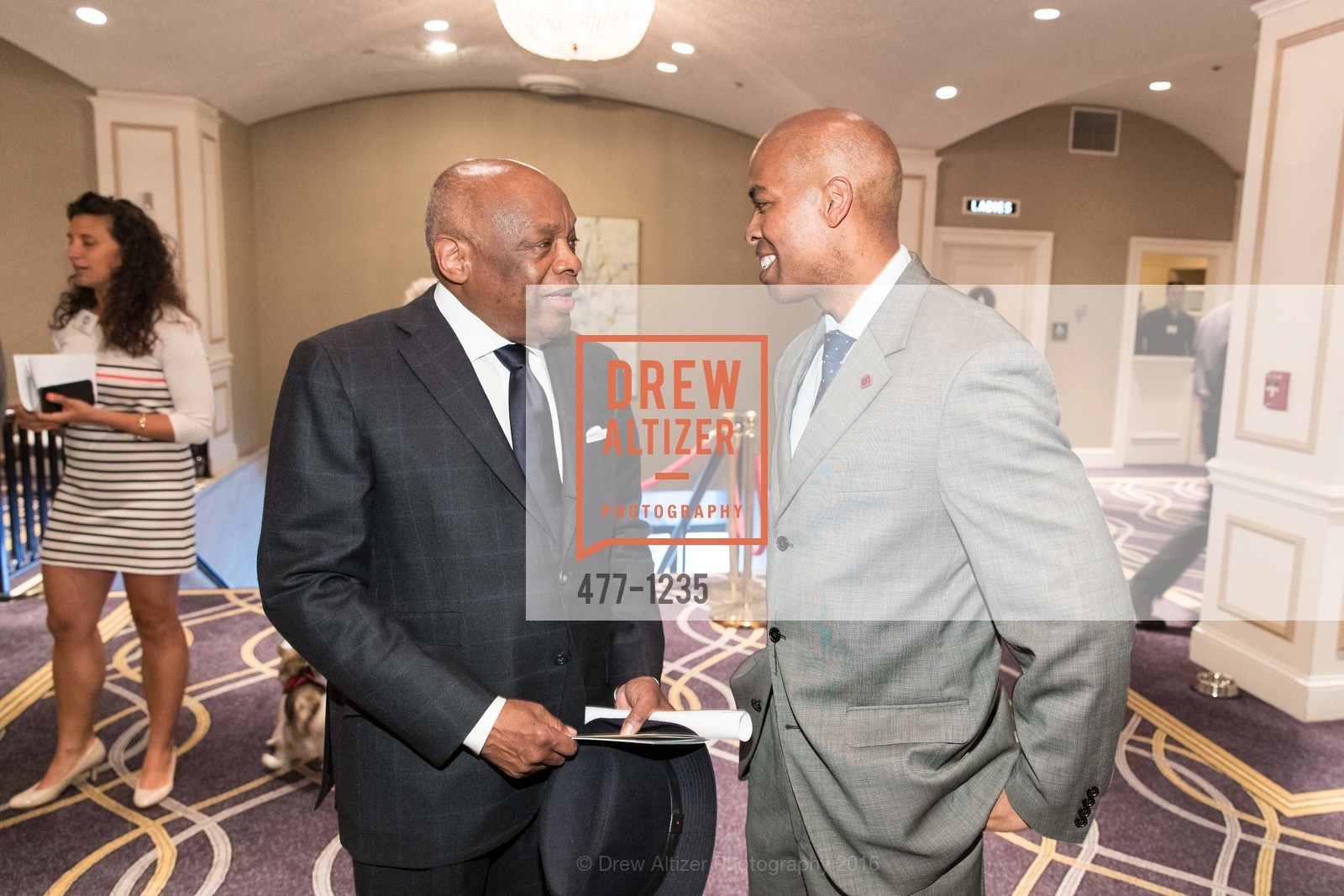 Willie Brown, Paul Henderson, Petchitecture: PAWS' 21st Fundraising Event, The Fairmont, San Francisco, May 25th, 2016, Photo #477-1235 Willie Brown, Paul Henderson, Photo #477-1235