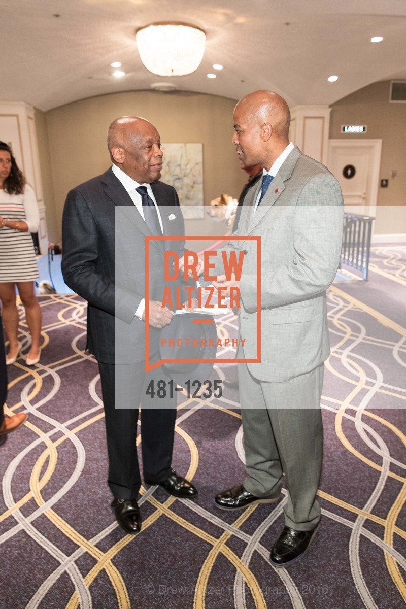 Willie Brown, Paul Henderson, Petchitecture: PAWS' 21st Fundraising Event, The Fairmont, San Francisco, May 25th, 2016, Photo #481-1235 Willie Brown, Paul Henderson, Photo #481-1235