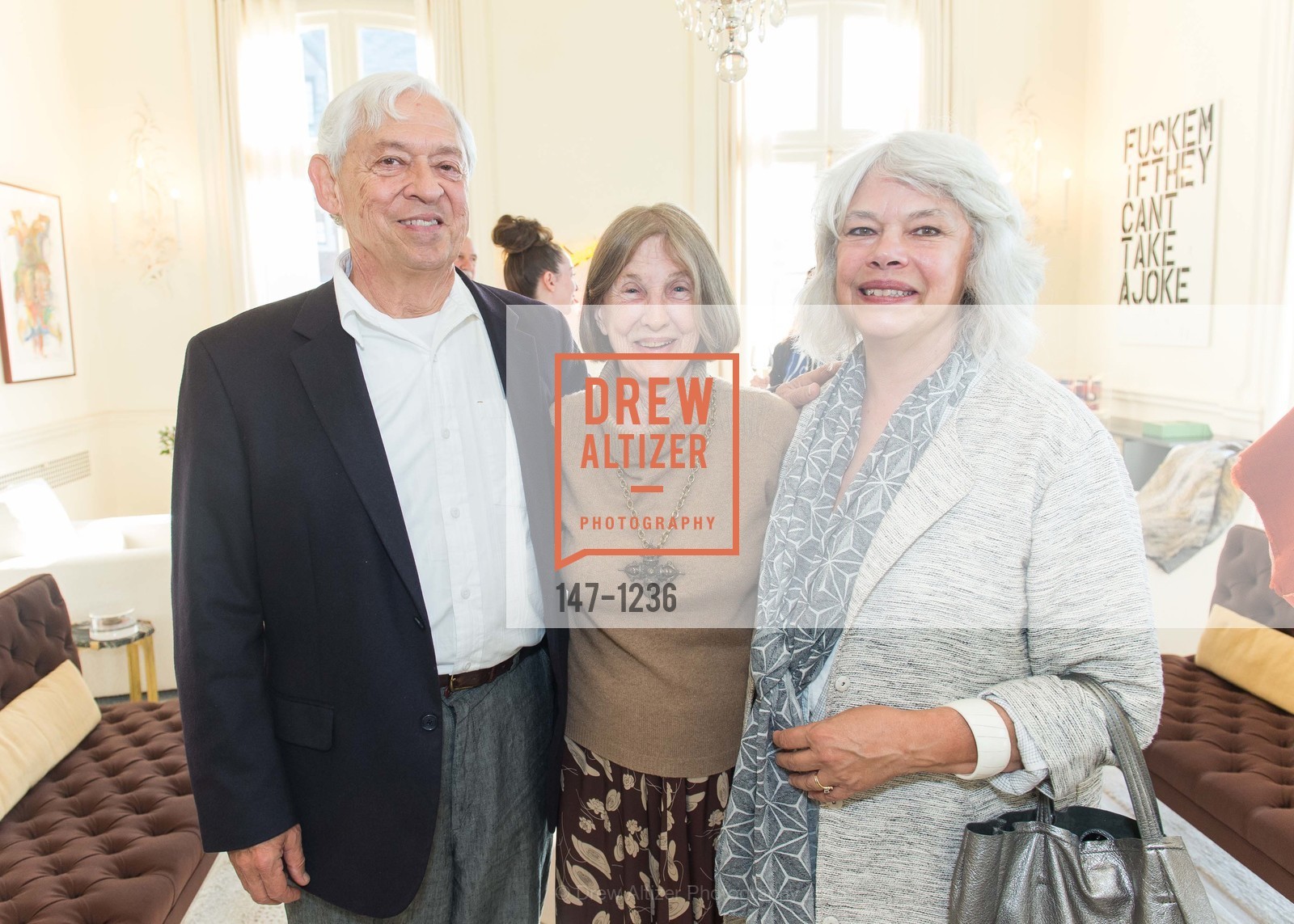 Phil Long, Deborah Boisot, Carol Fields, Our Pristine Mind: A Practical Guide to Unconditional Happiness Book Signing Party, 2790 Broadway. 2790 Broadway, May 25th, 2016, Photo #147-1236 Phil Long, Deborah Boisot, Carol Fields, Photo #147-1236