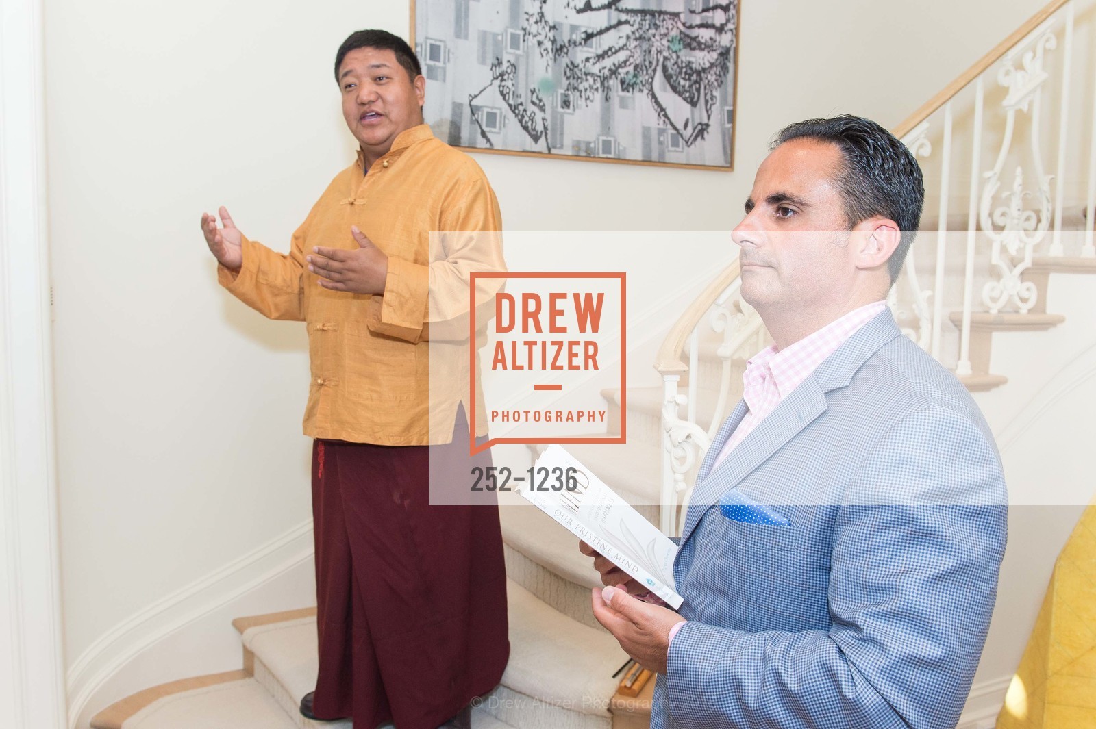 Orgyen Chowang Rinpoche, Paul Lagrotteria, Our Pristine Mind: A Practical Guide to Unconditional Happiness Book Signing Party, 2790 Broadway. 2790 Broadway, May 25th, 2016, Photo #252-1236 Orgyen Chowang Rinpoche, Paul Lagrotteria, Photo #252-1236