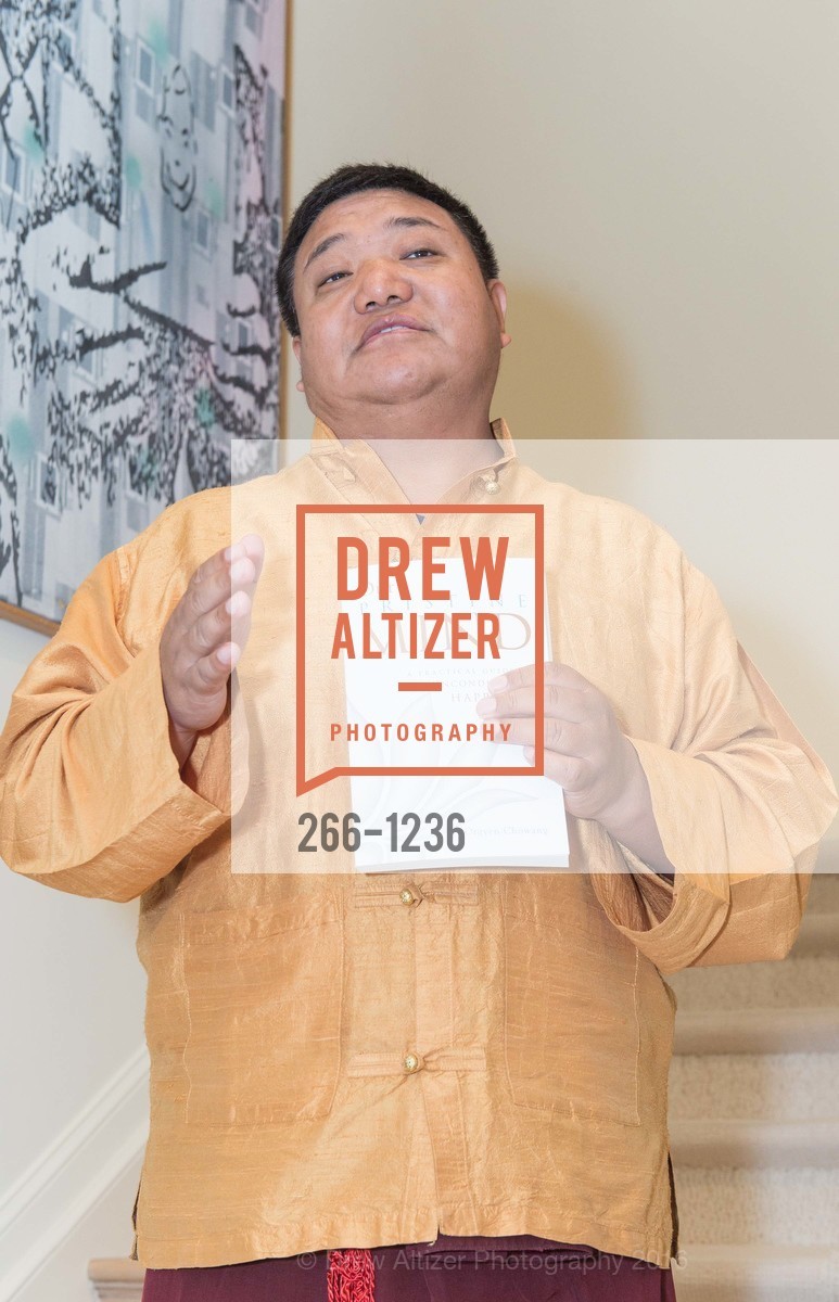 Orgyen Chowang Rinpoche, Our Pristine Mind: A Practical Guide to Unconditional Happiness Book Signing Party, 2790 Broadway. 2790 Broadway, May 25th, 2016, Photo #266-1236 Orgyen Chowang Rinpoche, Photo #266-1236
