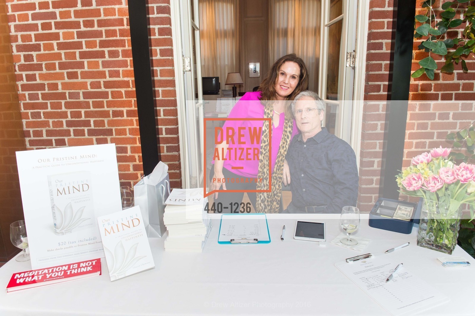 Jane Ellison, Rick Brennan, Our Pristine Mind: A Practical Guide to Unconditional Happiness Book Signing Party, 2790 Broadway. 2790 Broadway, May 25th, 2016, Photo #440-1236 Jane Ellison, Rick Brennan, Photo #440-1236