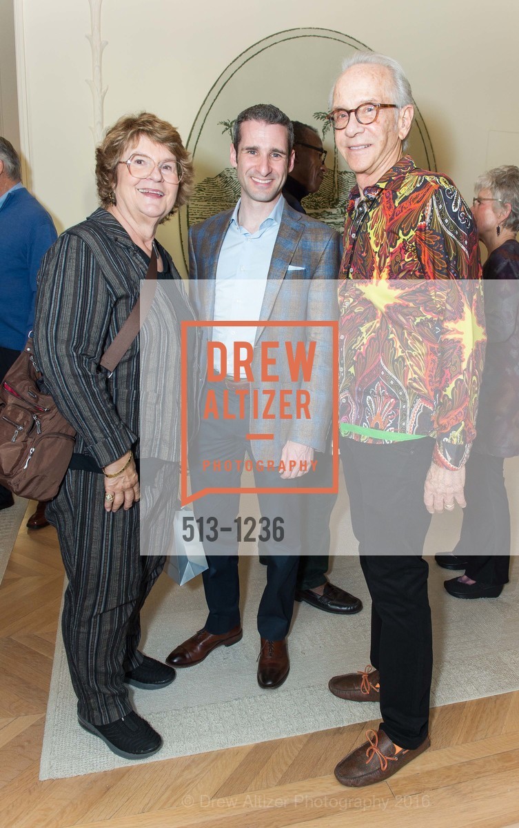Ann Shadwick, Josh Godine, Norman Stone, Our Pristine Mind: A Practical Guide to Unconditional Happiness Book Signing Party, 2790 Broadway. 2790 Broadway, May 25th, 2016, Photo #513-1236 Ann Shadwick, Josh Godine, Norman Stone, Photo #513-1236