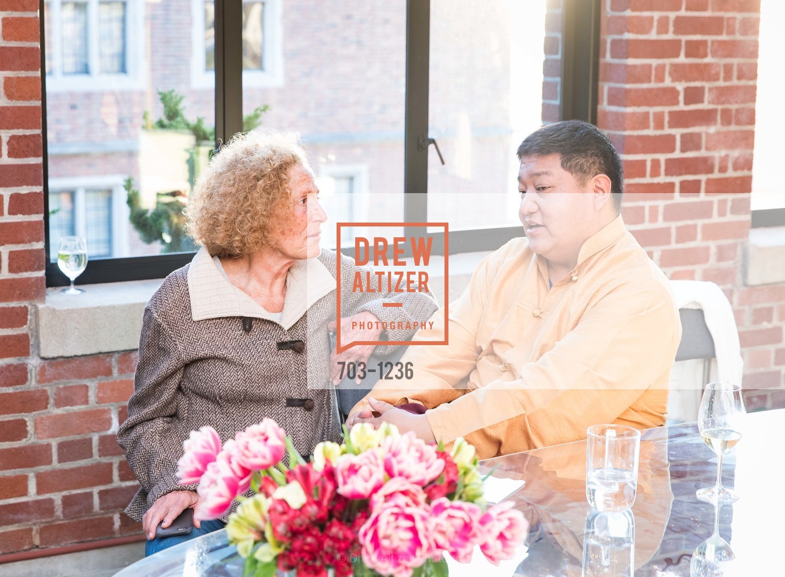 Peggy Arent, Orgyen Chowang Rinpoche, Our Pristine Mind: A Practical Guide to Unconditional Happiness Book Signing Party, 2790 Broadway. 2790 Broadway, May 25th, 2016, Photo #703-1236 Peggy Arent, Orgyen Chowang Rinpoche, Photo #703-1236