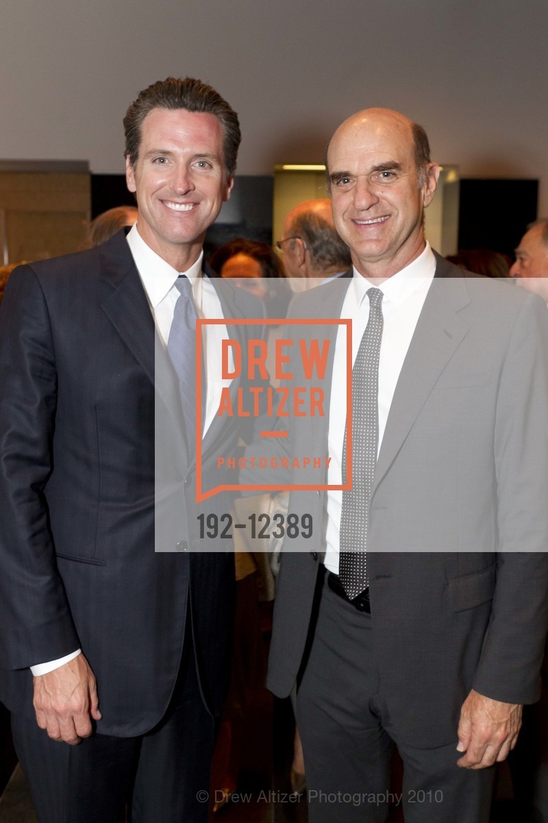 Gavin Newsom, Bob Fisher, Photo #192-12389