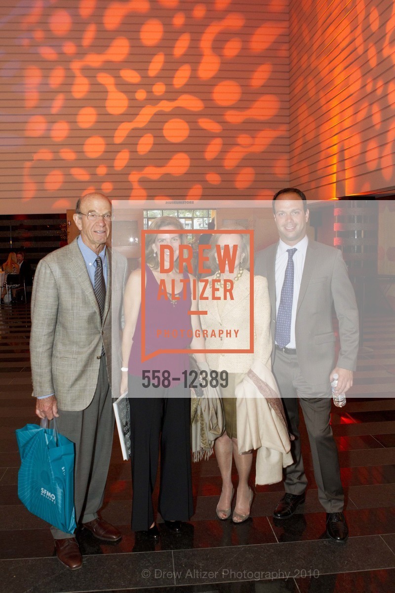 Bob Fisher, Sydney Bernier, Ann Fisher, Alex Fisher, SFMOMA Celebrates Opening THE FISHER COLLECTION Exhibit, US, June 25th, 2010, Photo #558-12389 Bob Fisher, Sydney Bernier, Ann Fisher, Alex Fisher, Photo #558-12389