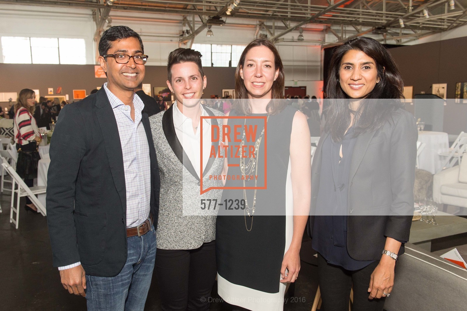 Ravin Agrawal, Jessica Silverman, Claudia Altman-Siegel, Alka Agrawal, Photo #577-1239